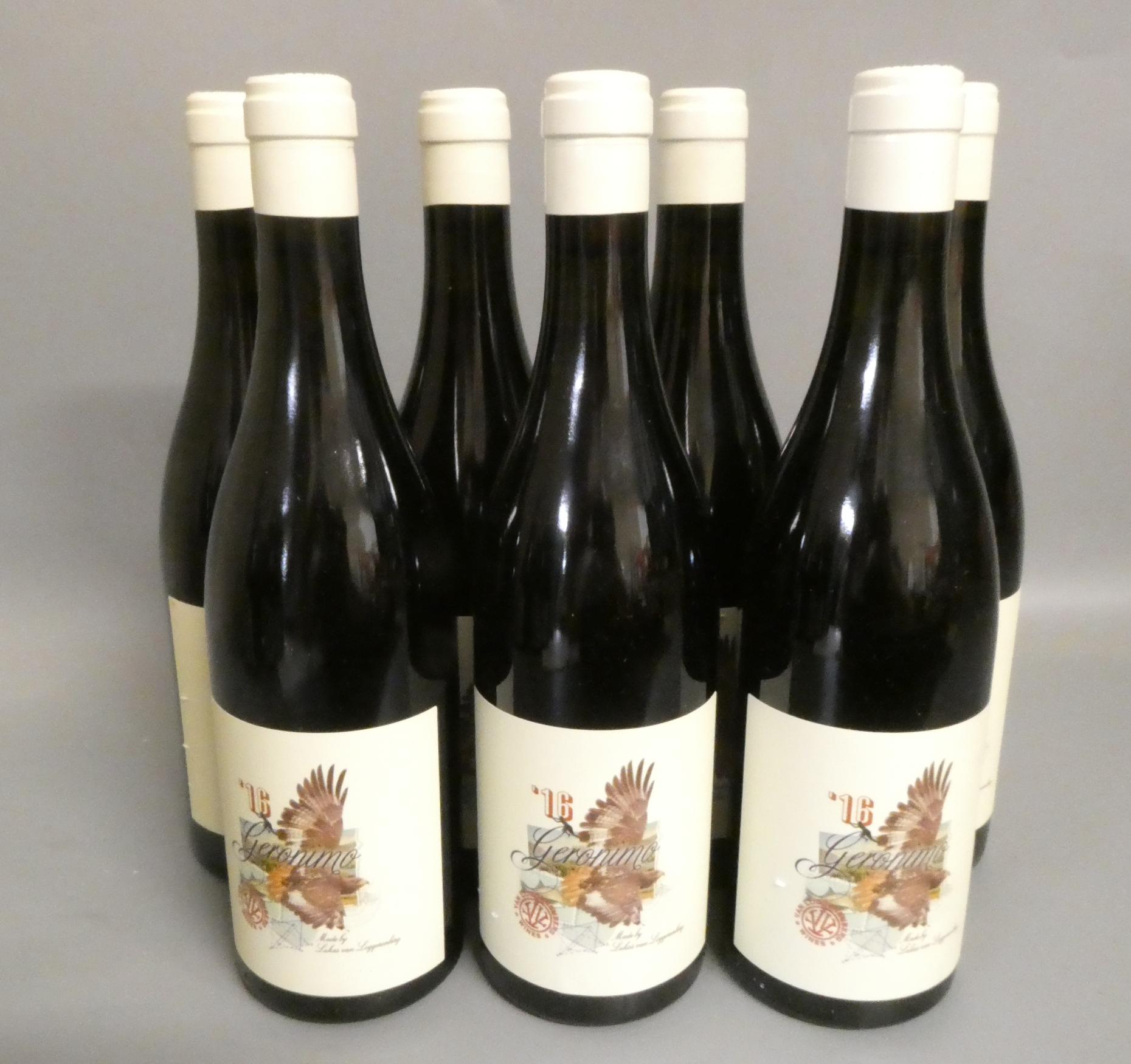 Seven bottles Geronimo, cinsaut, comprising four 2019 & three 2016 (Est. plus 24% premium inc. VAT) Image
