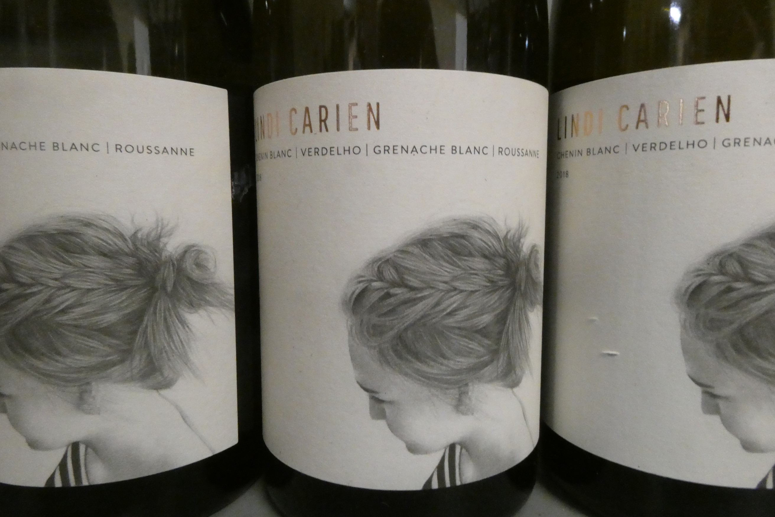 Four bottles Lindi Carien, 2018, chenin blanc, Roussanne (Est. plus 24% premium inc. VAT) Image