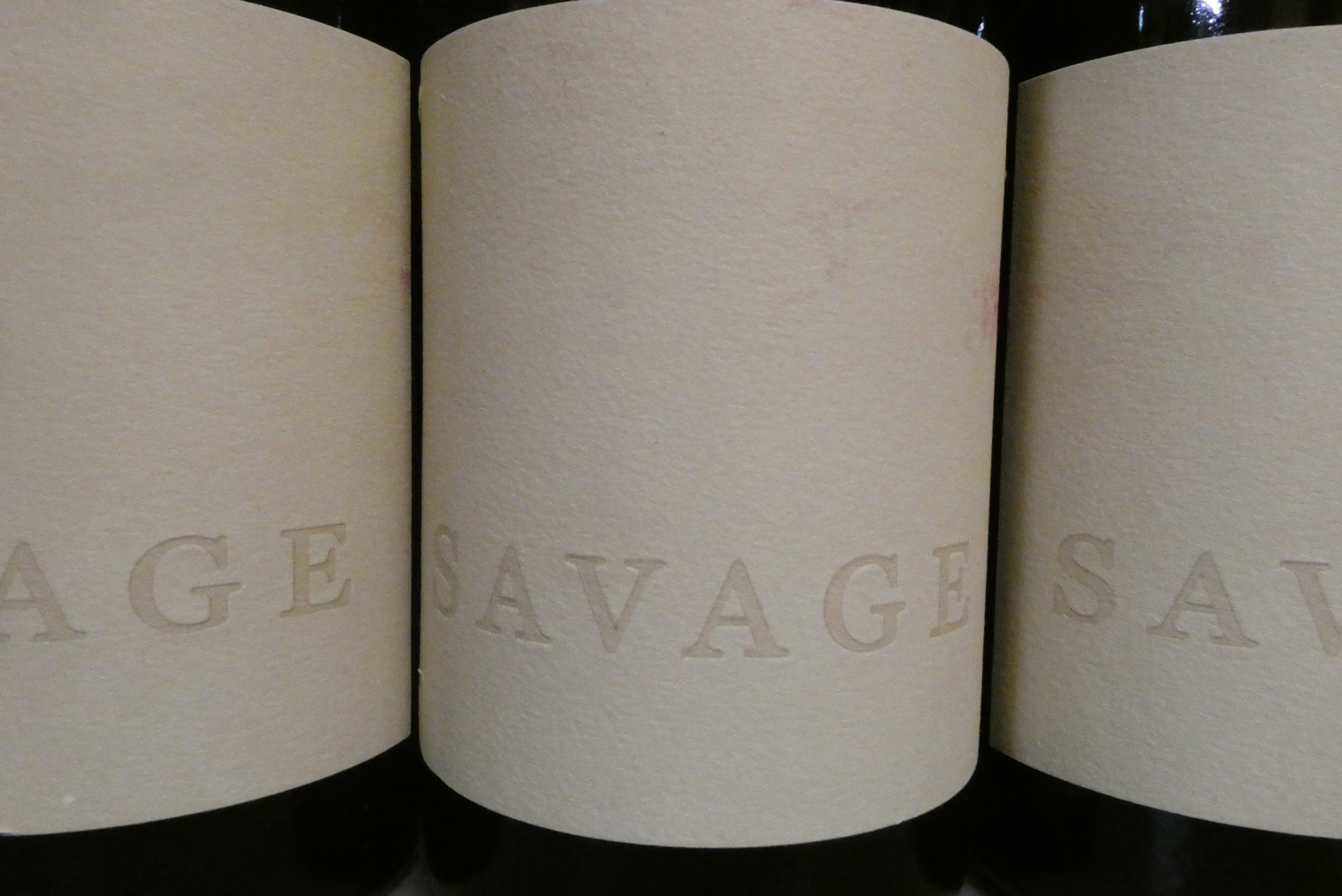 Four bottles Savage, 2015, Duncan Savage, Syrah (Est. plus 24% premium inc. VAT) Image