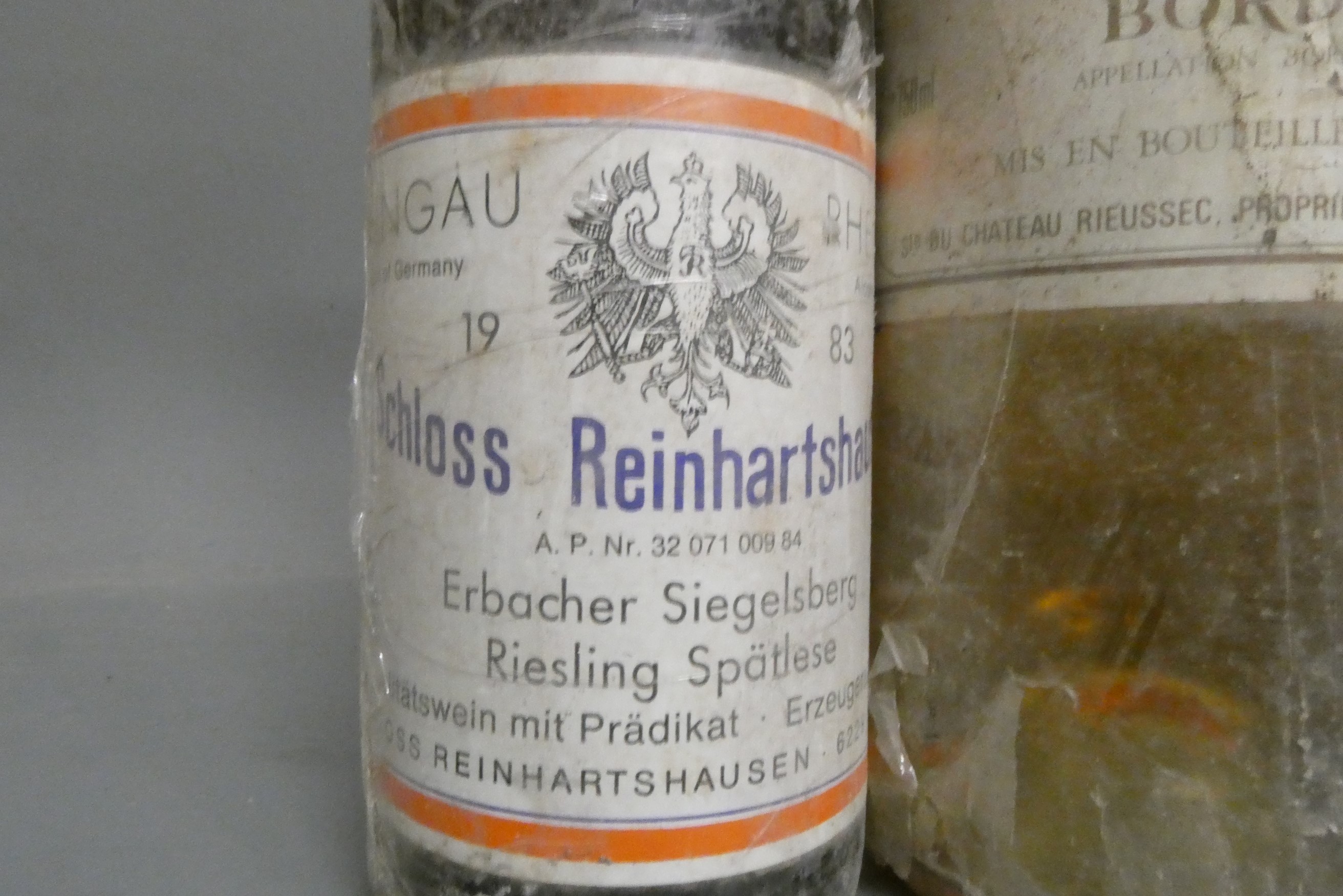 Six bottles of mainly New World wine Image