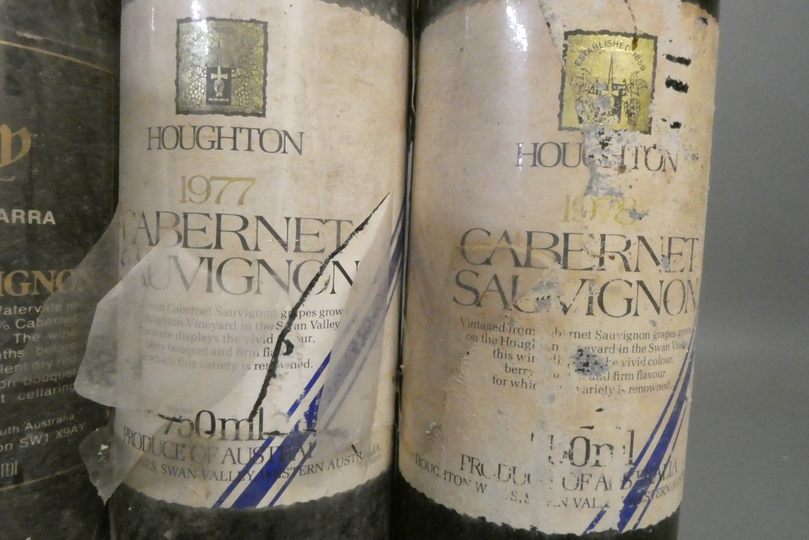 Six bottles of mainly New World wine Image