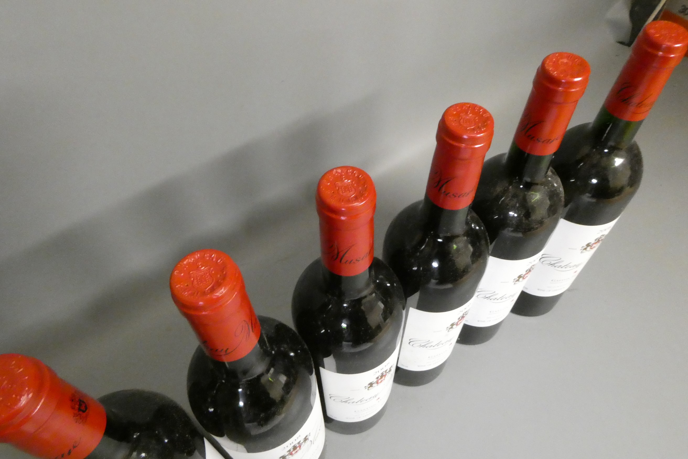 Six bottles Chateau Musar, 2008, Gaston Hochar (Est. plus 24% premium inc. VAT) Image
