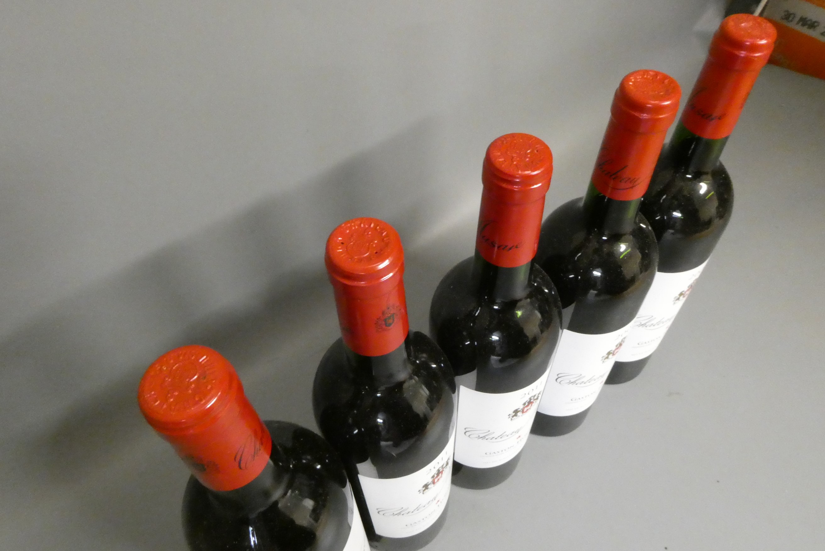 Five bottles Chateau Musar, comprising three 2011 and two 2009, Gaston Hochar (Est. plus 24% premium Image