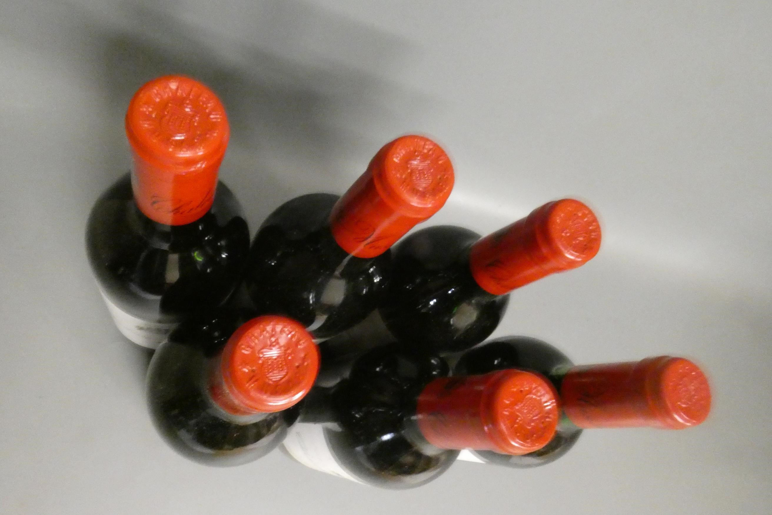 Six bottles Chateau Musar, comprising four 1999 and two 2004, Gaston Hochar (Est. plus 24% premium Image