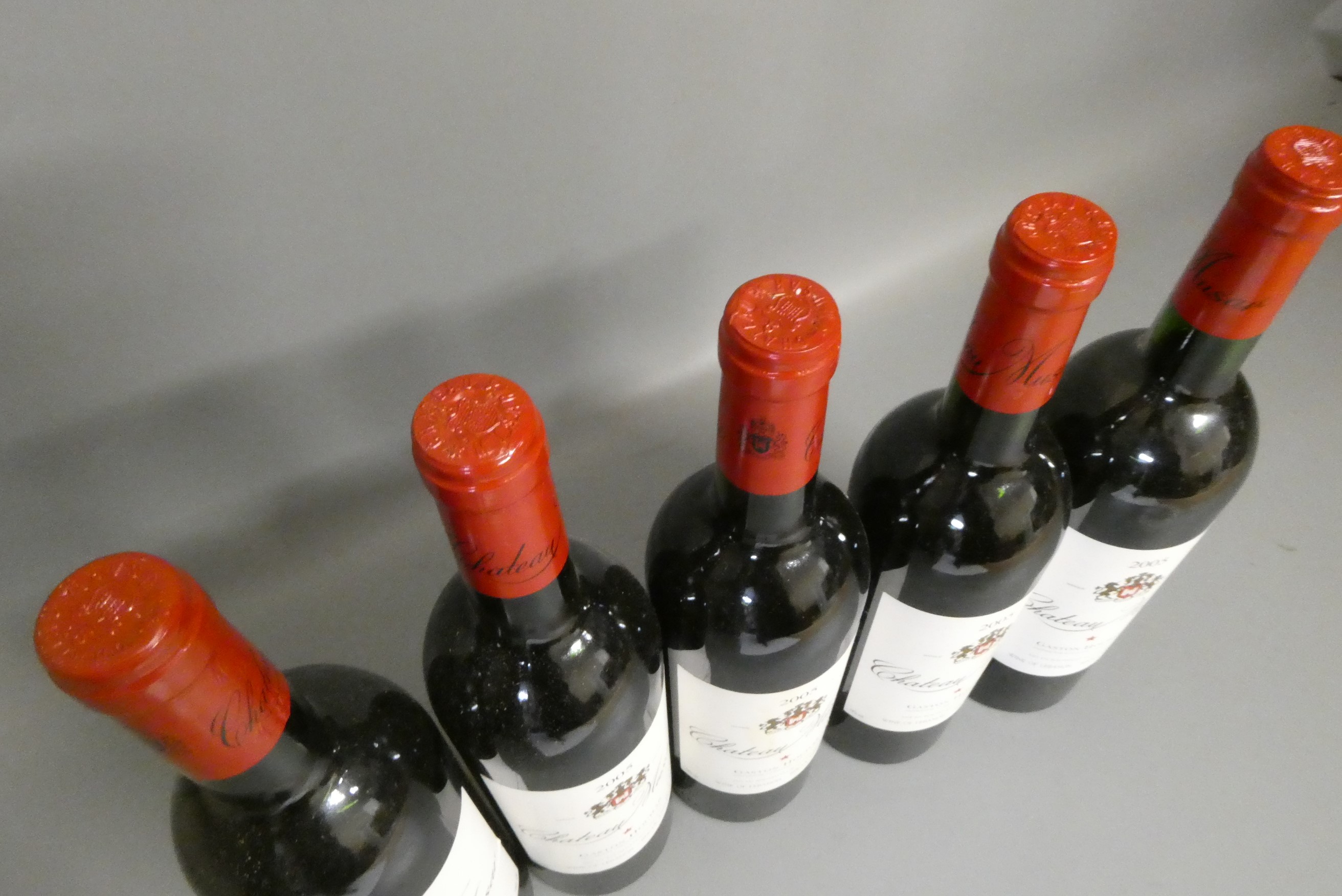 Five bottles Chateau Musar, 2005, Gaston Hochar (Est. plus 24% premium inc. VAT) Image