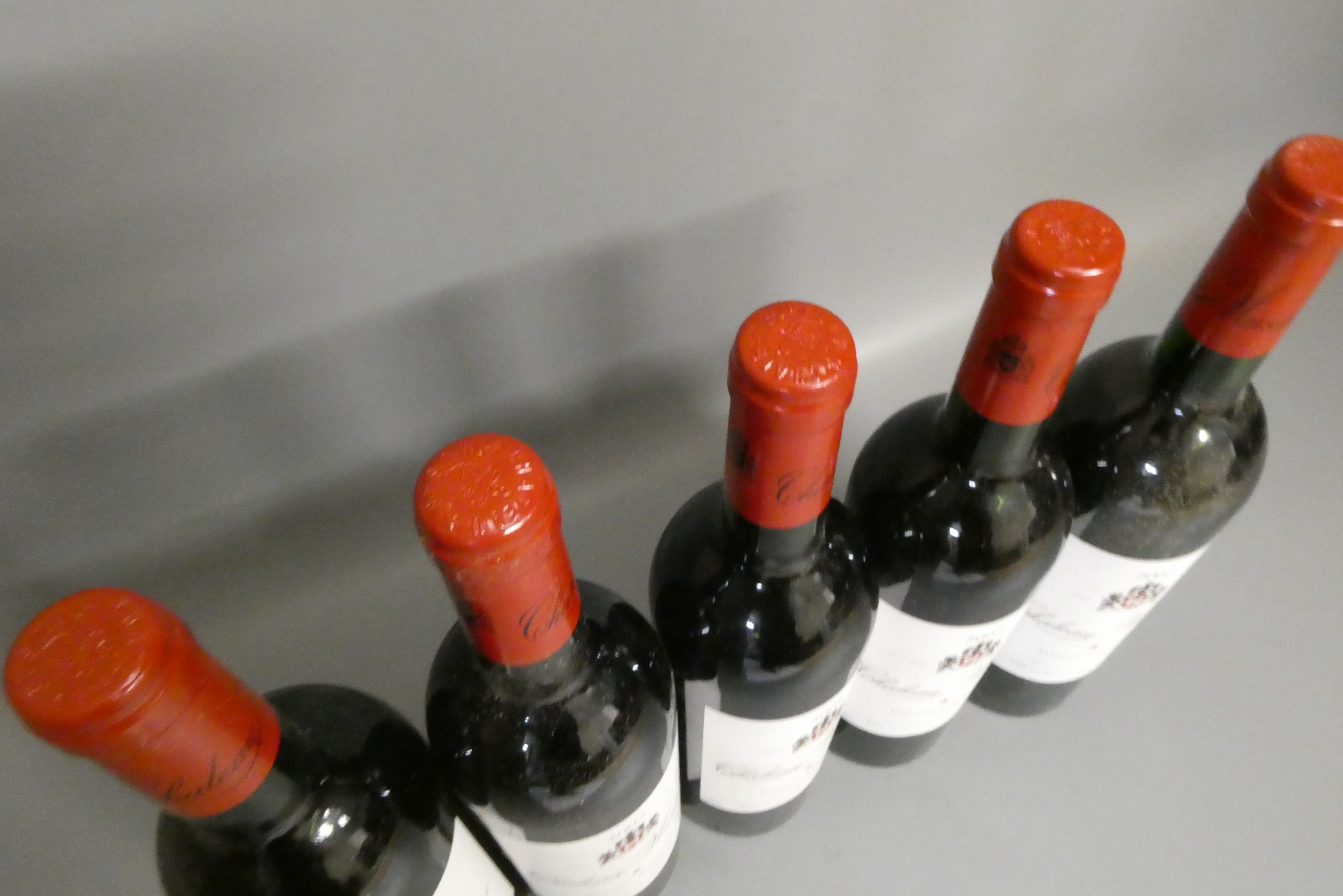 Five bottles Chateau Musar, 2002, Gaston Hochar (Est. plus 24% premium inc. VAT) Image