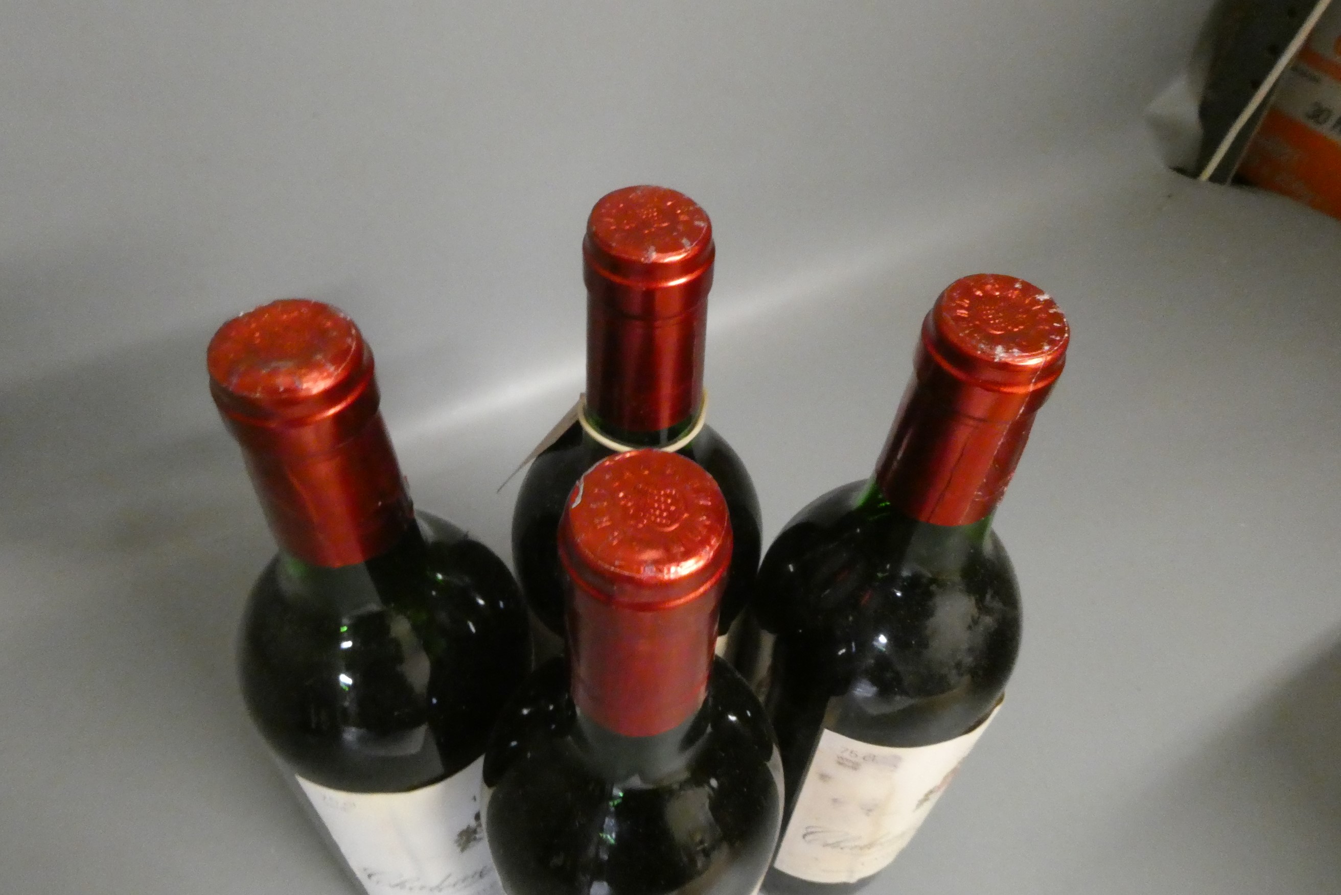 Four bottles Chateau Musar, 1981, Gaston Hochar (Est. plus 24% premium inc. VAT) Image