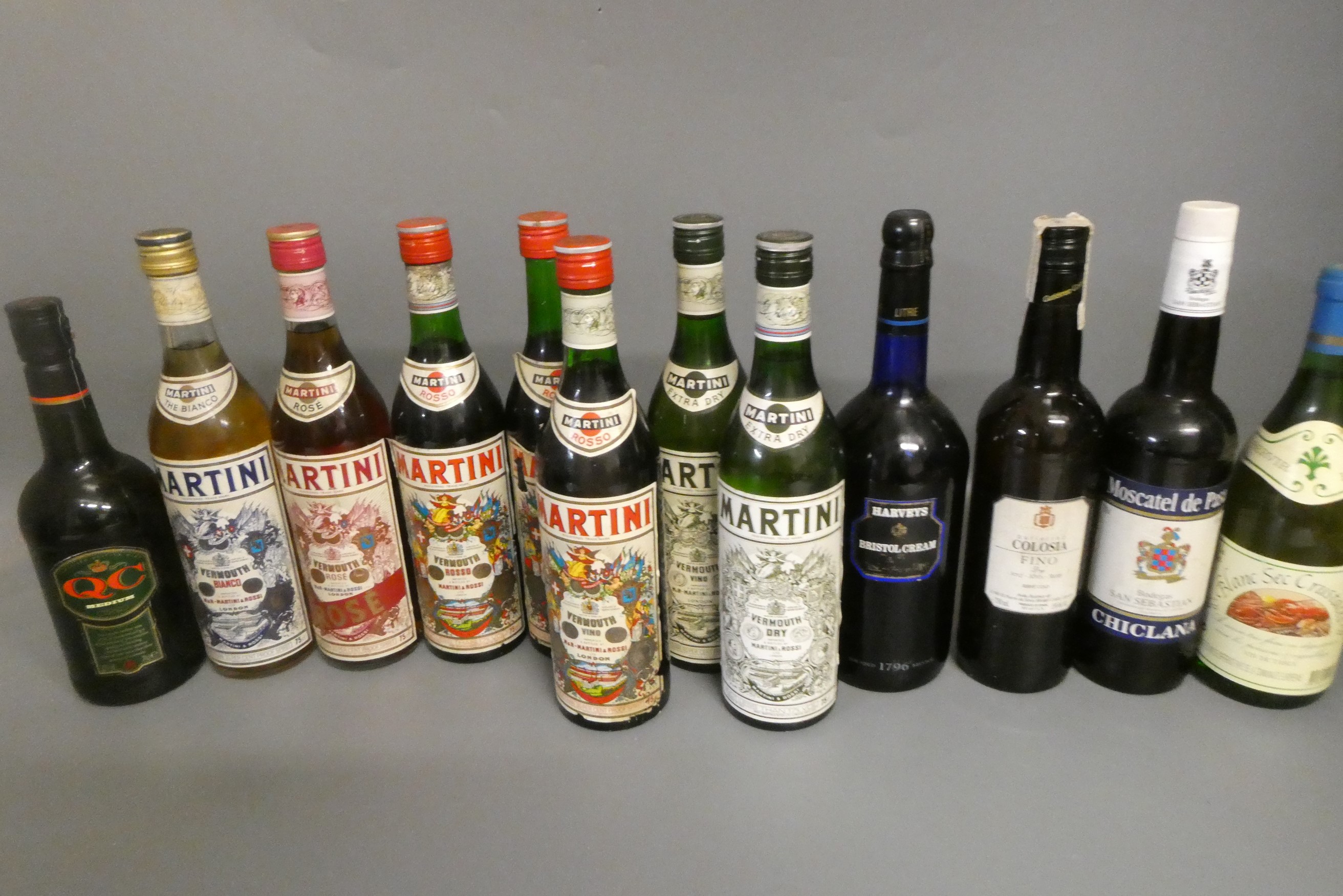 Twenty seven bottles of mixed alcohol Image