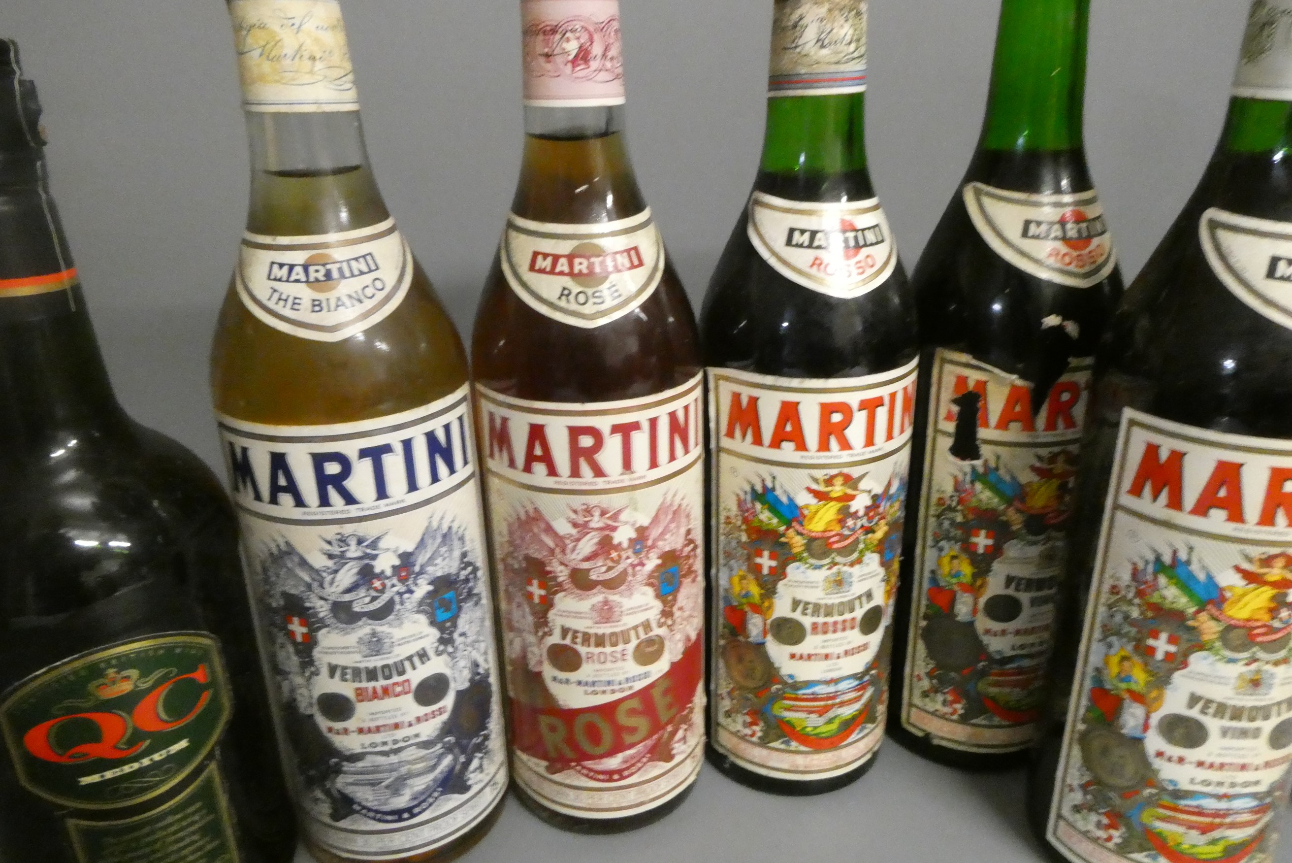 Twenty seven bottles of mixed alcohol Image