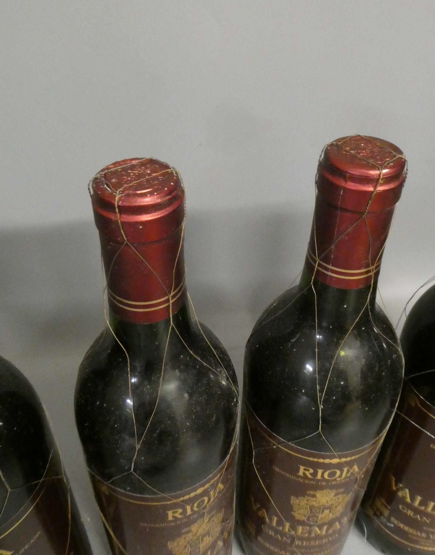 Six bottles Vallemayor, 1987, rioja (Est. plus 24% premium inc. VAT) Image