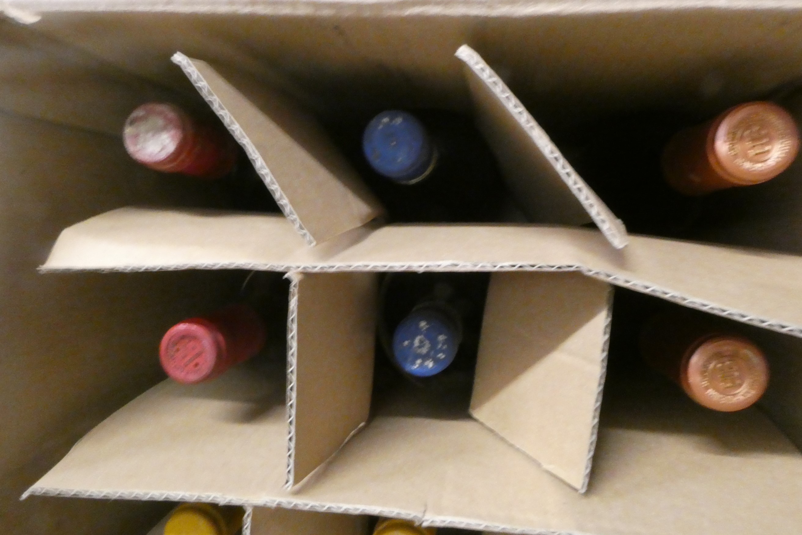 Fifteen bottles of mainly Burgundy wine Image