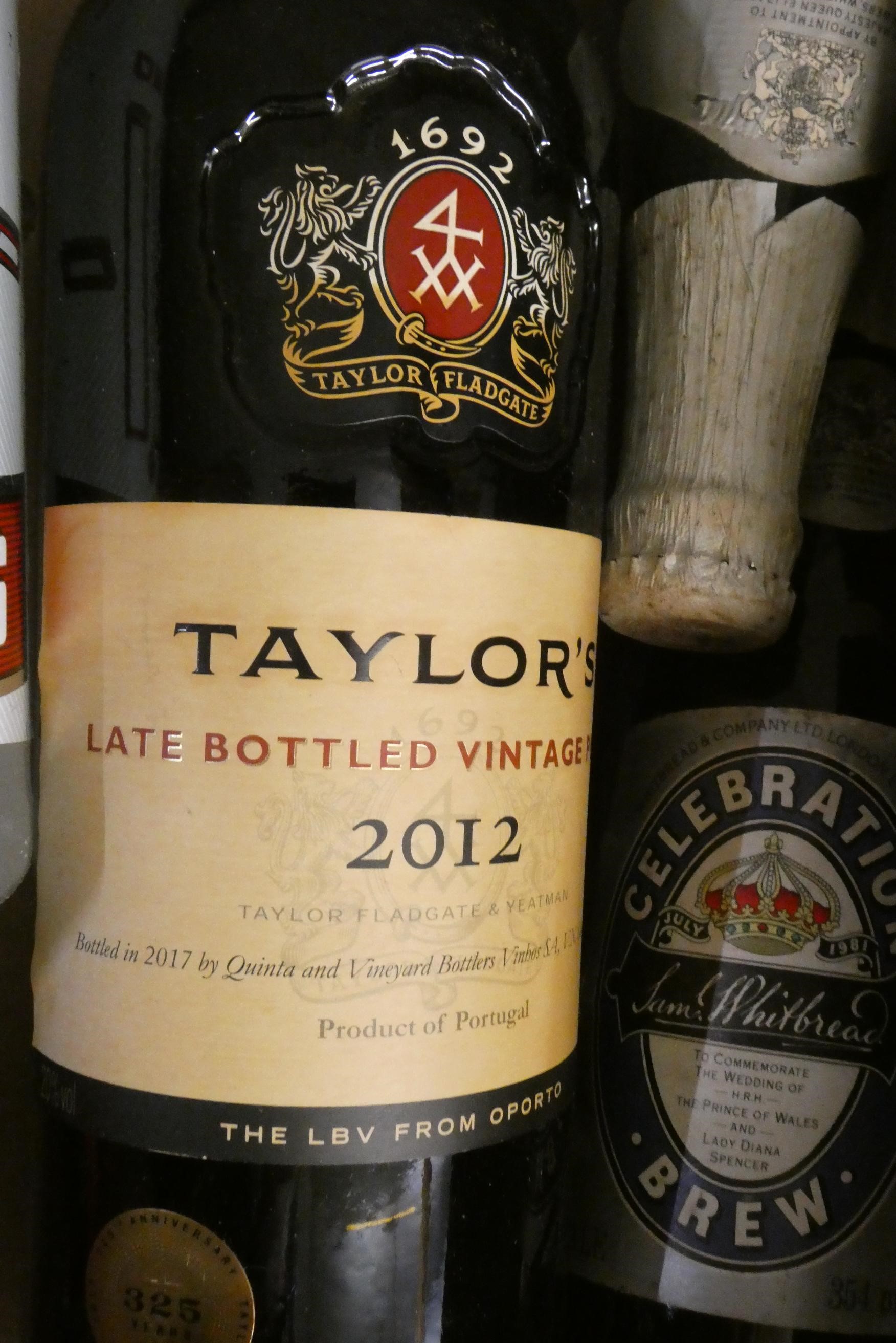 Eleven bottles of mixed alcohol Image