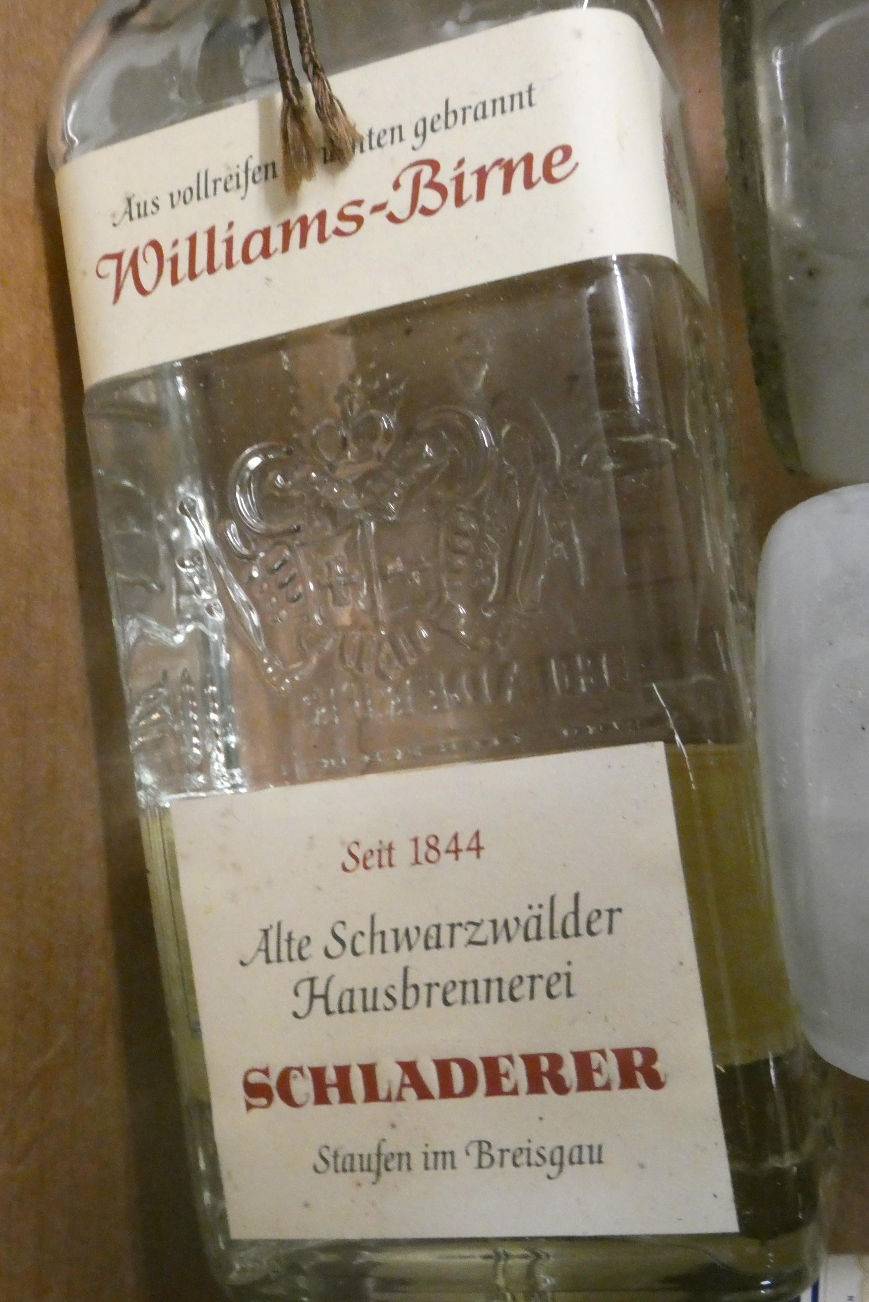 Eleven bottles of mixed alcohol Image