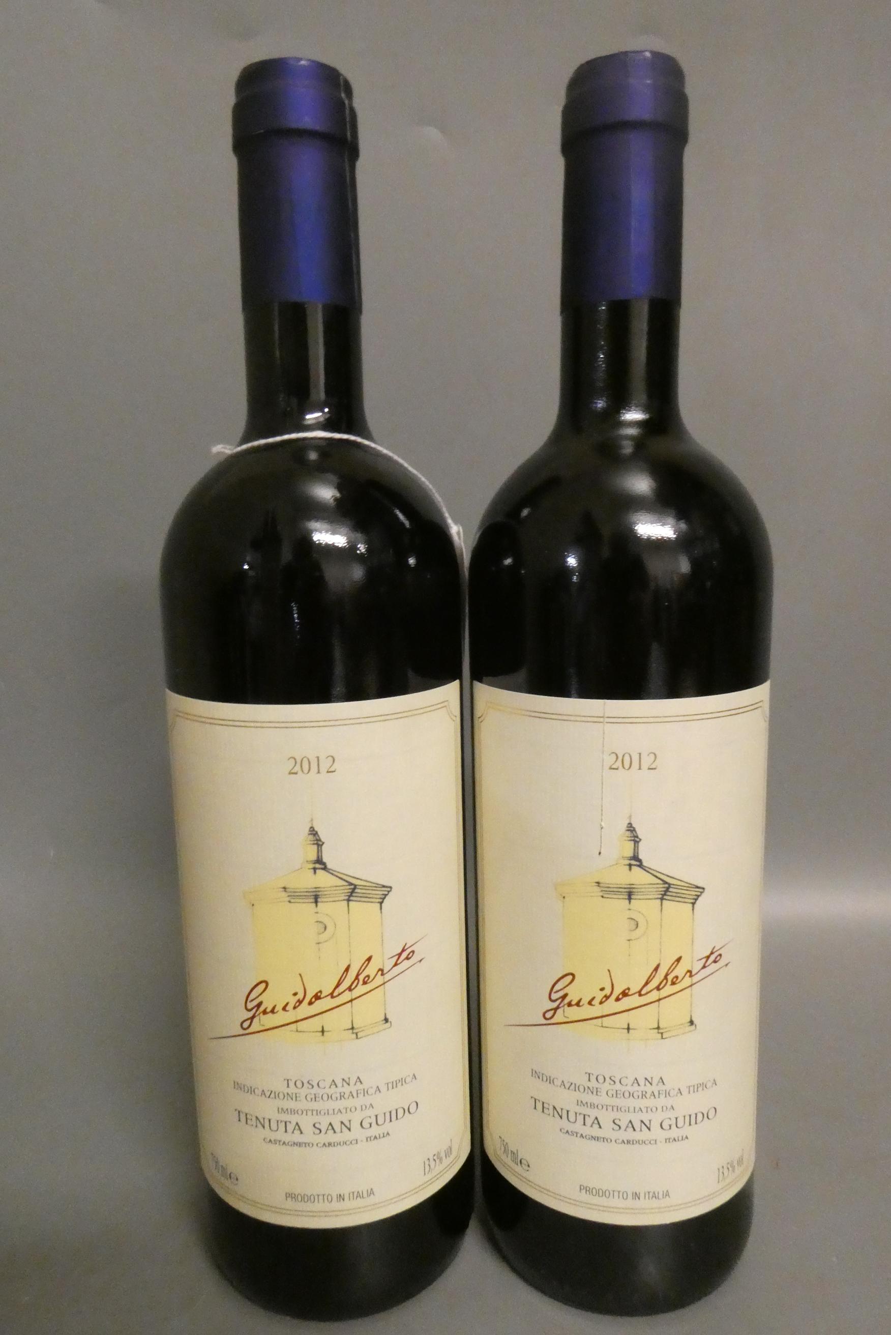 Two bottles Guidalberto, 2012, Tenuta San Guido (Est. plus 24% premium inc. VAT) Image