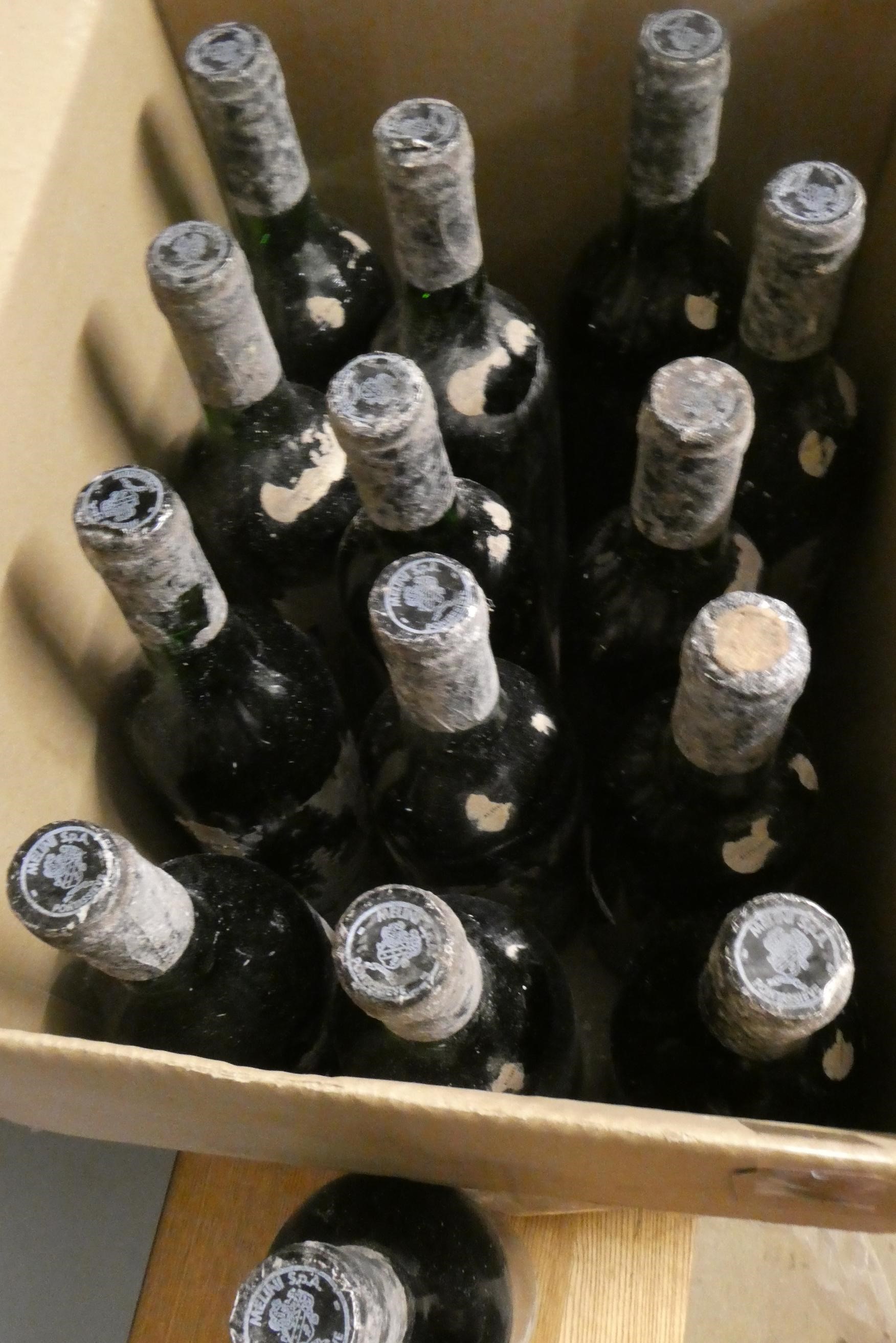 Fourteen bottles vintage Melini Chianti (Est. plus 24% premium inc. VAT) Image