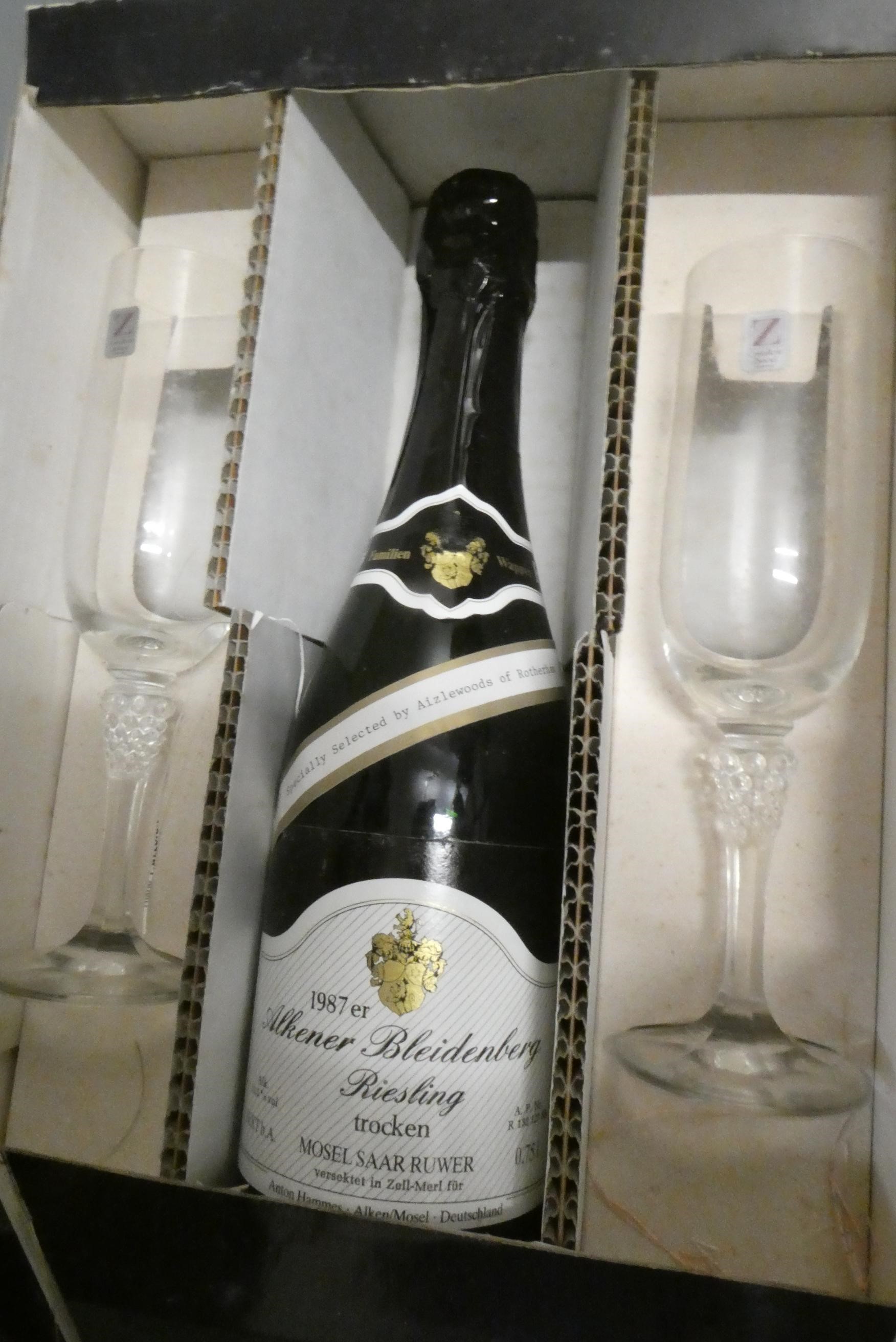 Eight bottles of European wine Image
