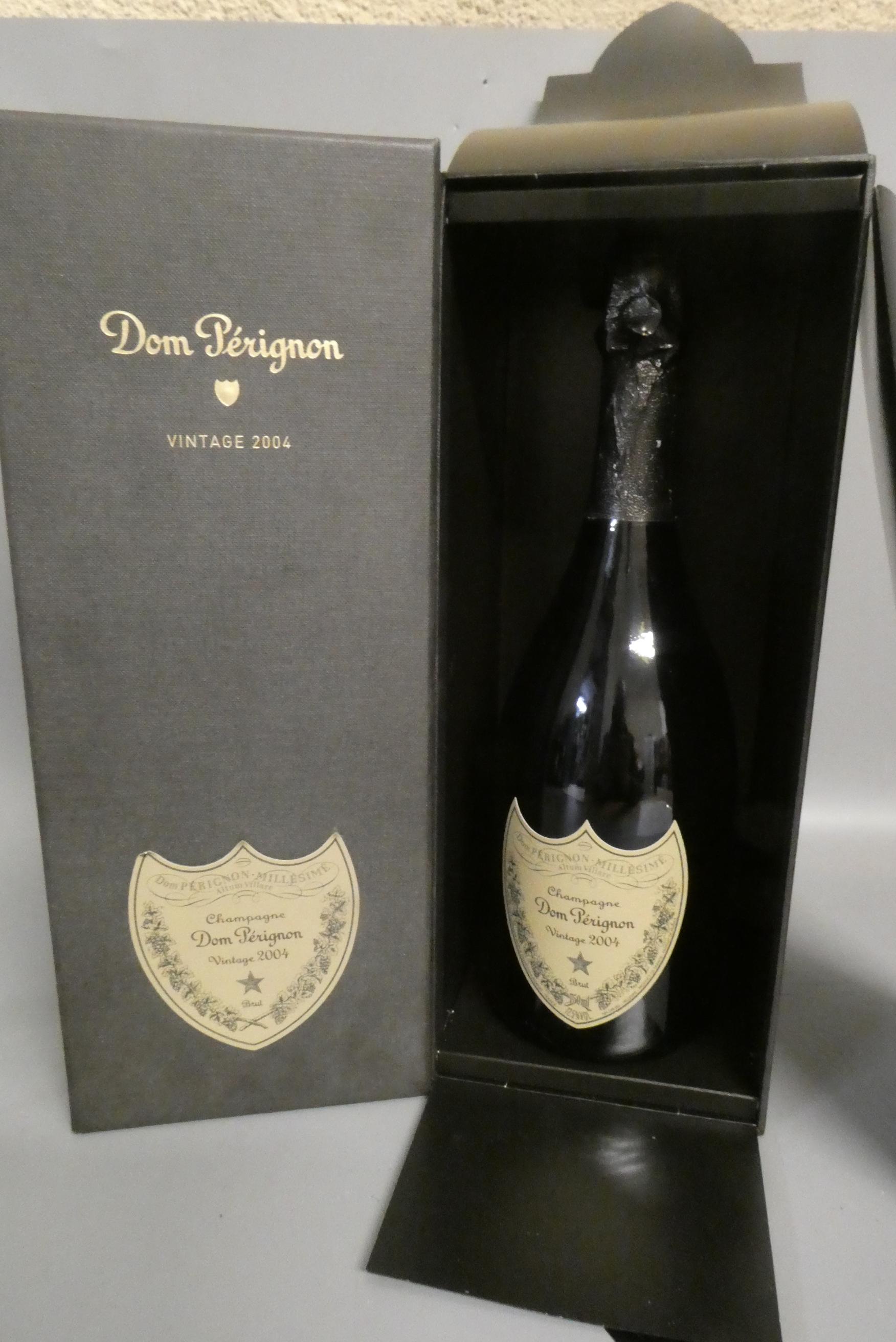 One bottle Dom Perignon 2004 vintage, boxed (Est. plus 24% premium inc. VAT) Image