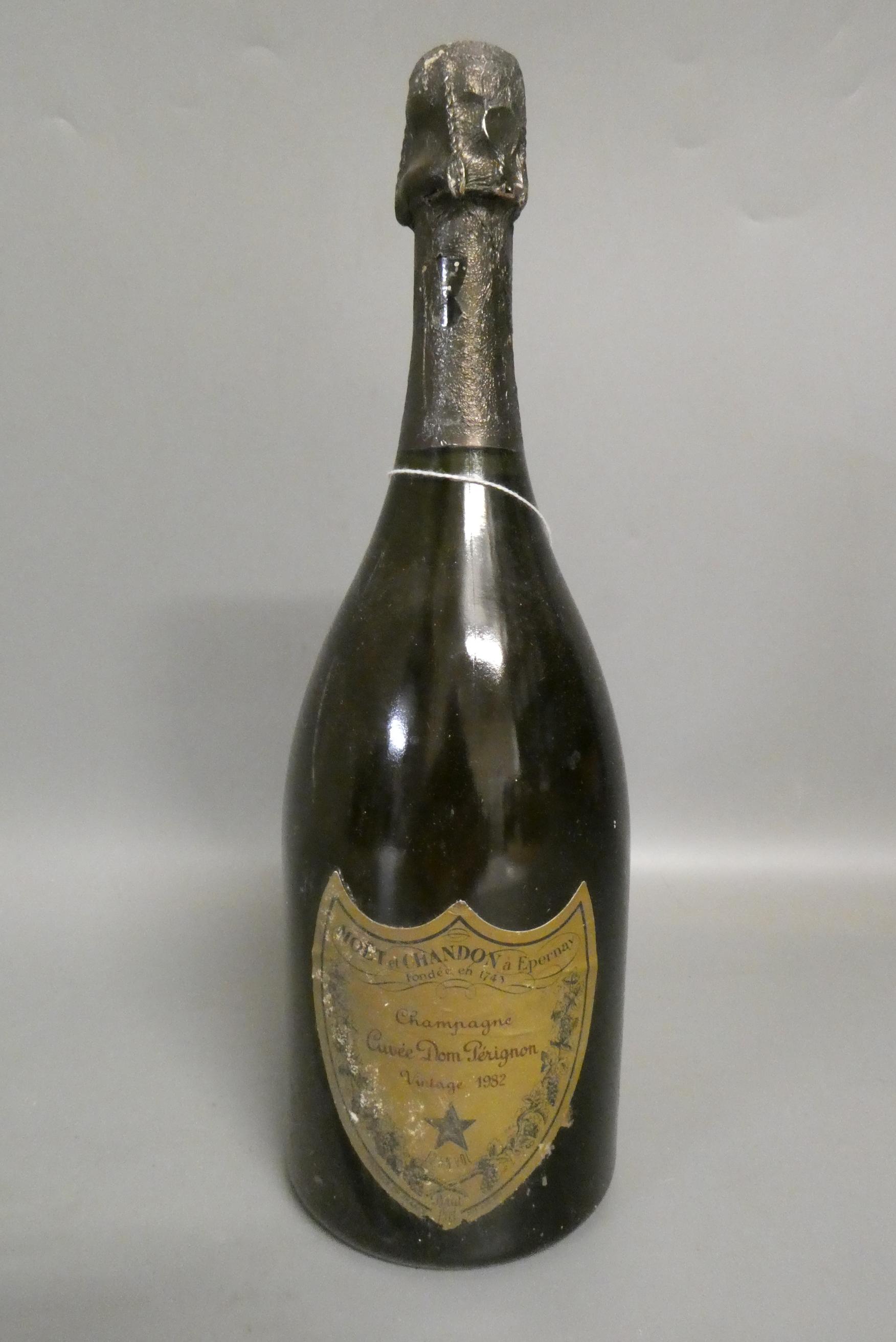 One bottle 1982 Moet et Chandon Dom Perignon (Est. plus 24% premium inc. VAT) Image