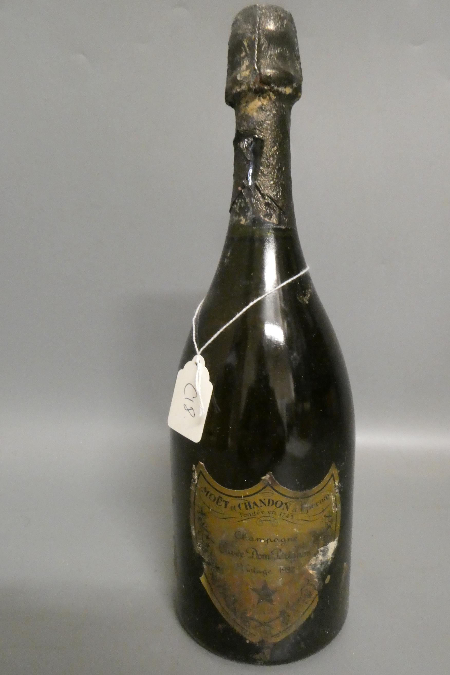 One bottle 1982 Moet et Chandon Dom Perignon (Est. plus 24% premium inc. VAT) Image