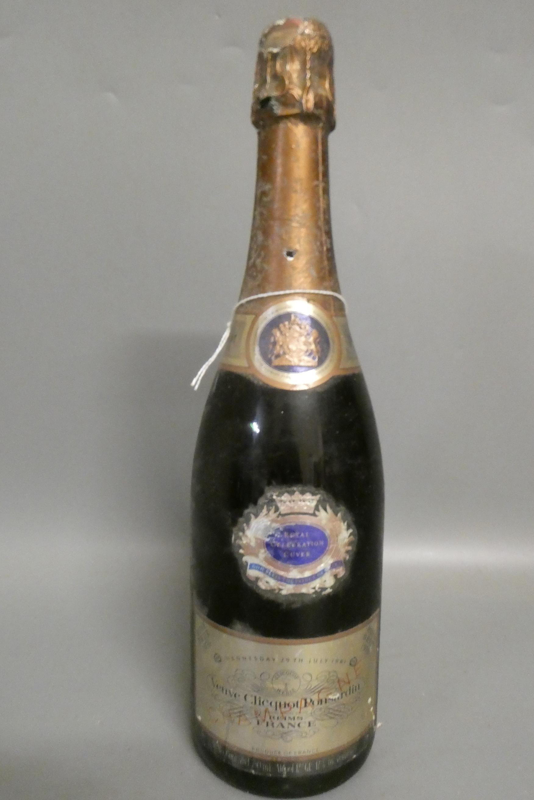 One bottle Veuve Clicquot Ponsardin, Royal Celebration cuvee 1976 brut rose champagne (Est. plus 24% Image