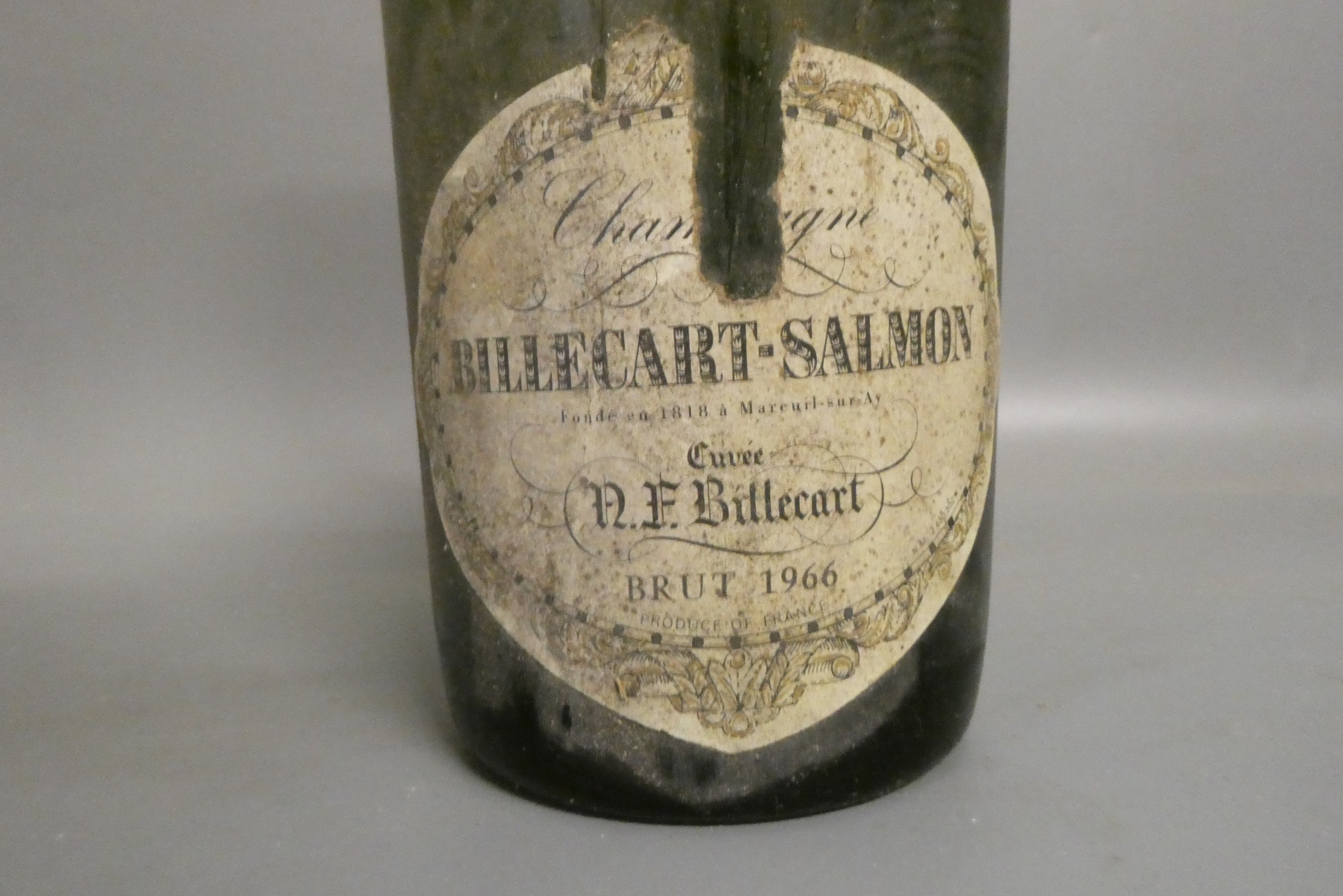One bottle Billecart-Salmon 1966 brut champagne (Est. plus 24% premium inc. VAT) Image