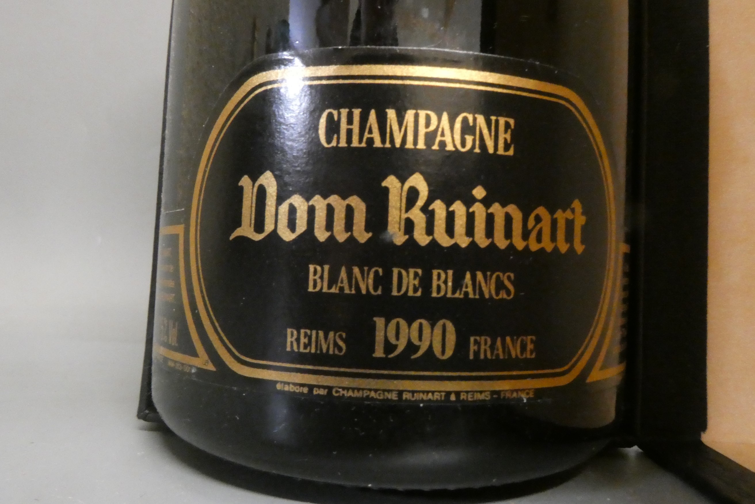 One bottle Dom Ruinart 1990 champagne, boxed (Est. plus 24% premium inc. VAT) Image
