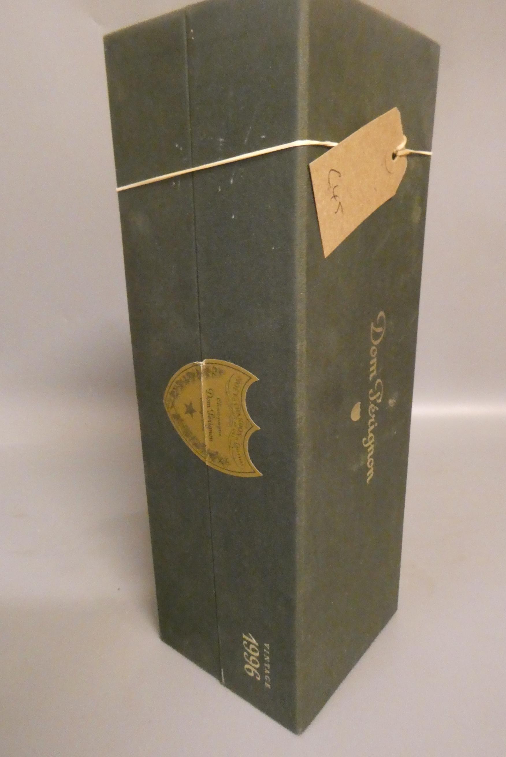 One bottle Dom Perignon 1996 vintage champagne, boxed (Est. plus 24% premium inc. VAT) Image