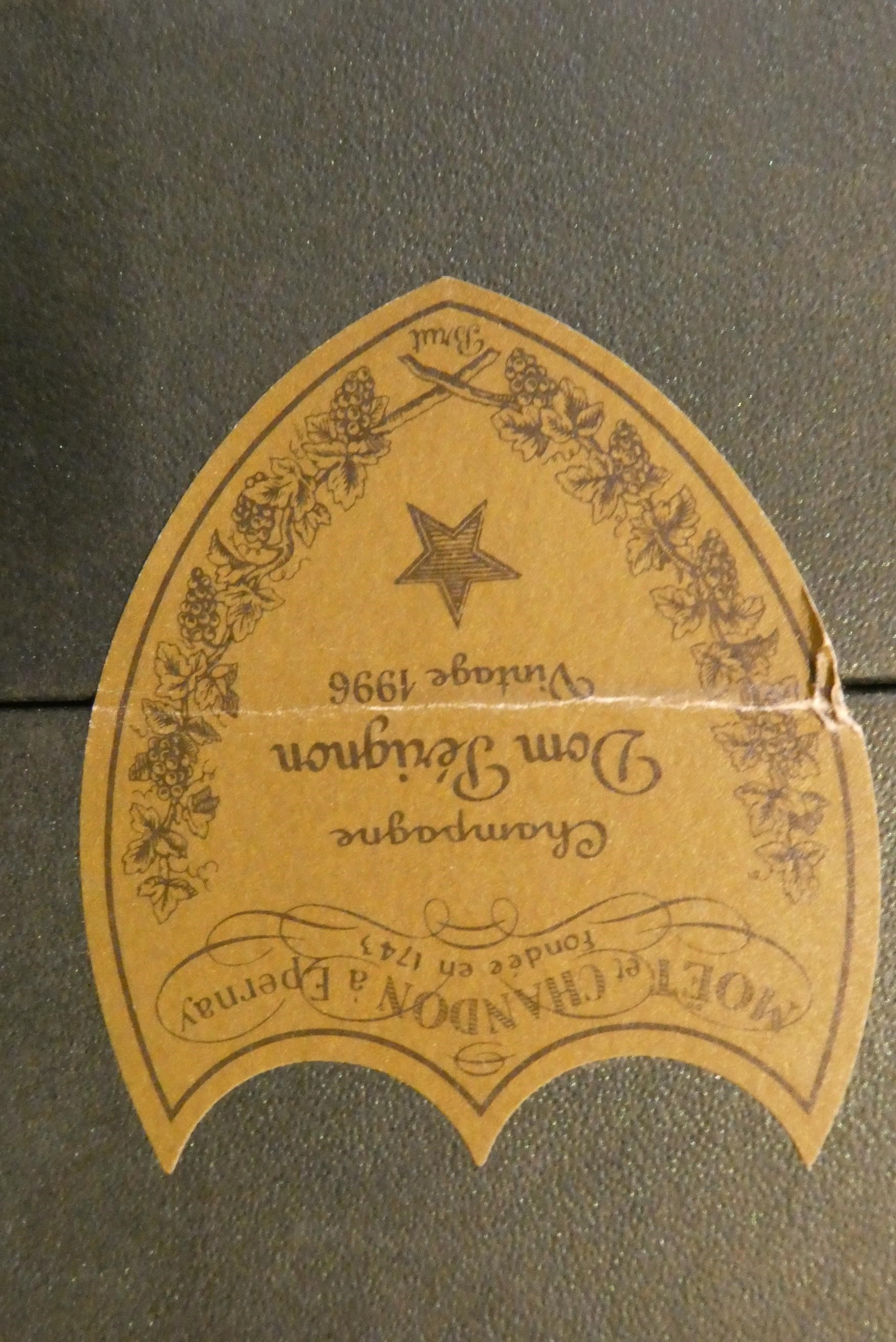 One bottle Dom Perignon 1996 vintage champagne, boxed (Est. plus 24% premium inc. VAT) Image