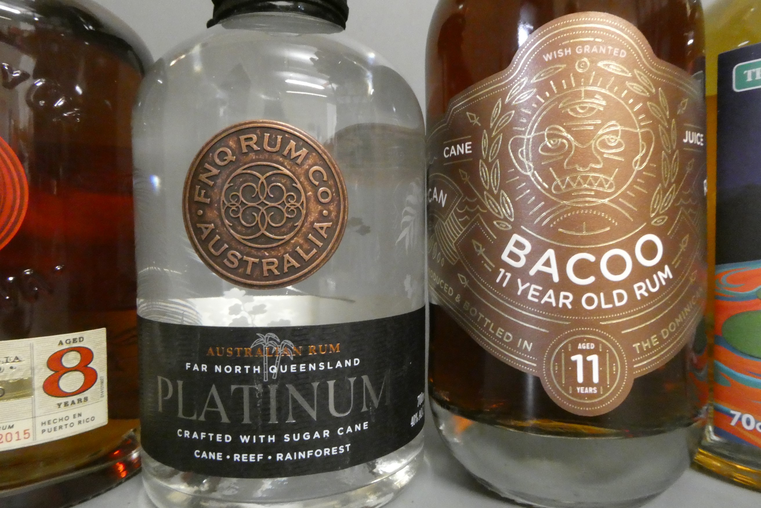 Six bottles of rum Image