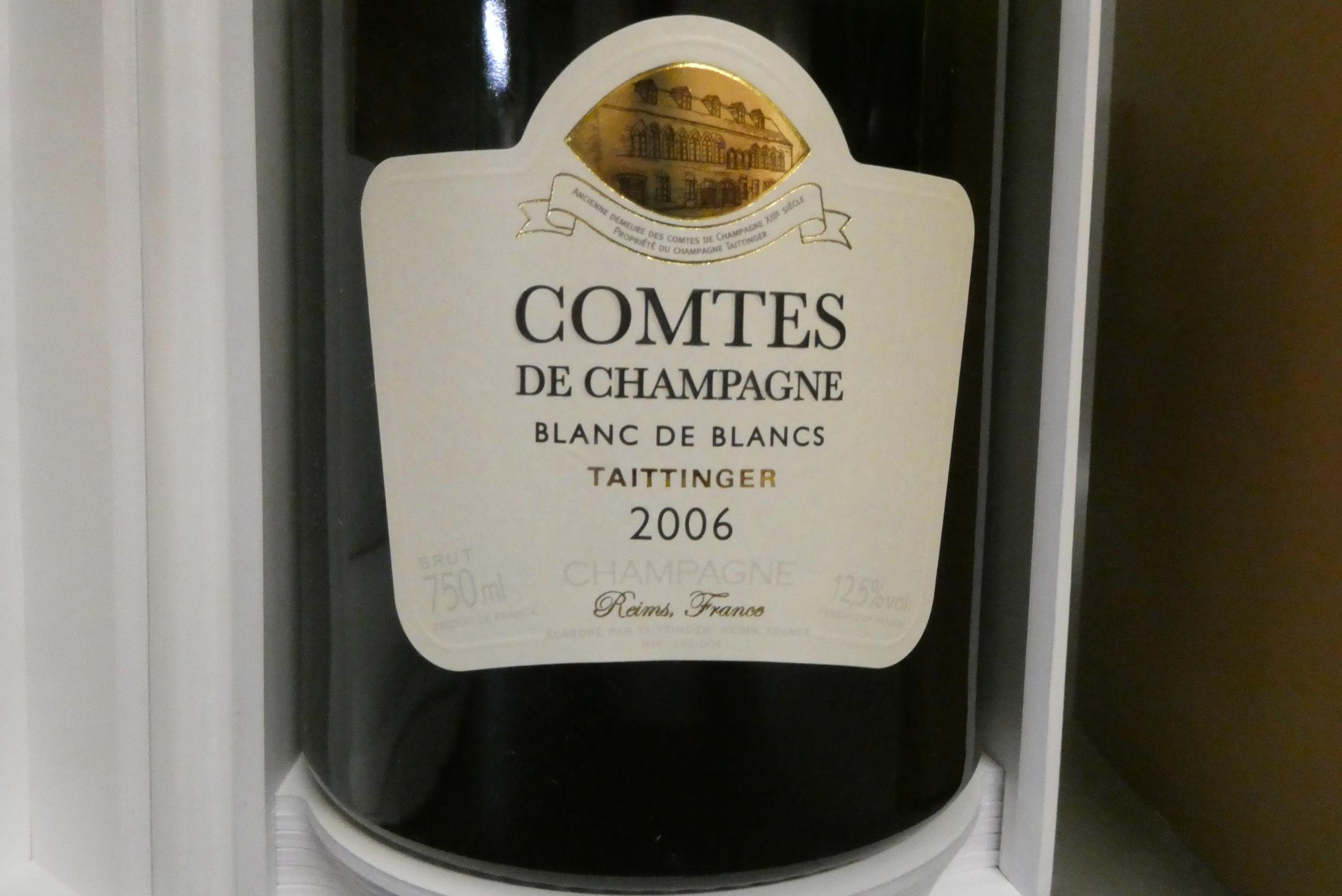 One bottle Taittinger 2006 Comtes de champagne, boxed (Est. plus 24% premium inc. VAT) Image