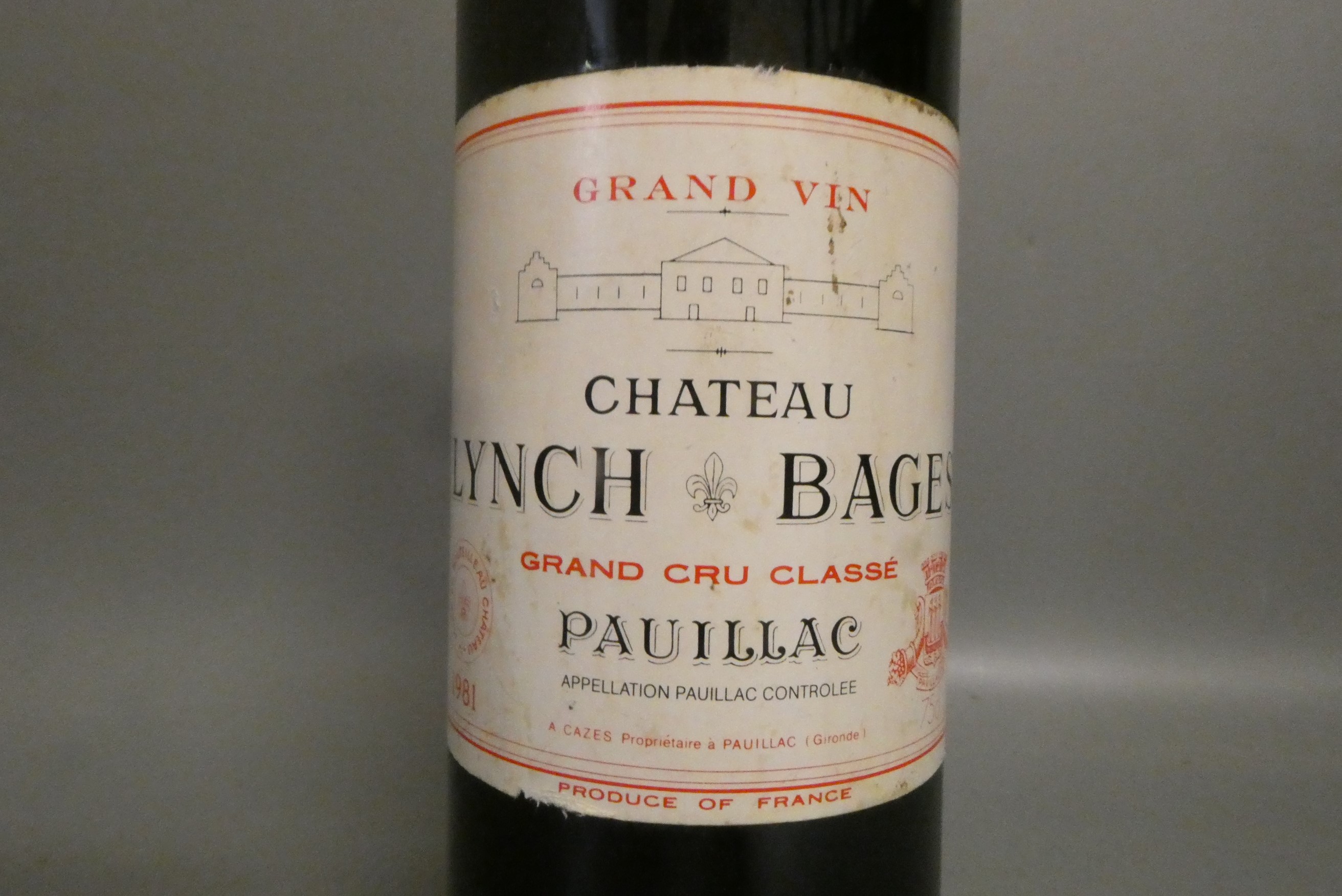 One bottle Chateau Lynch Bages, 1988, Pauillac, grand vin (Est. plus 24% premium inc. VAT) Image