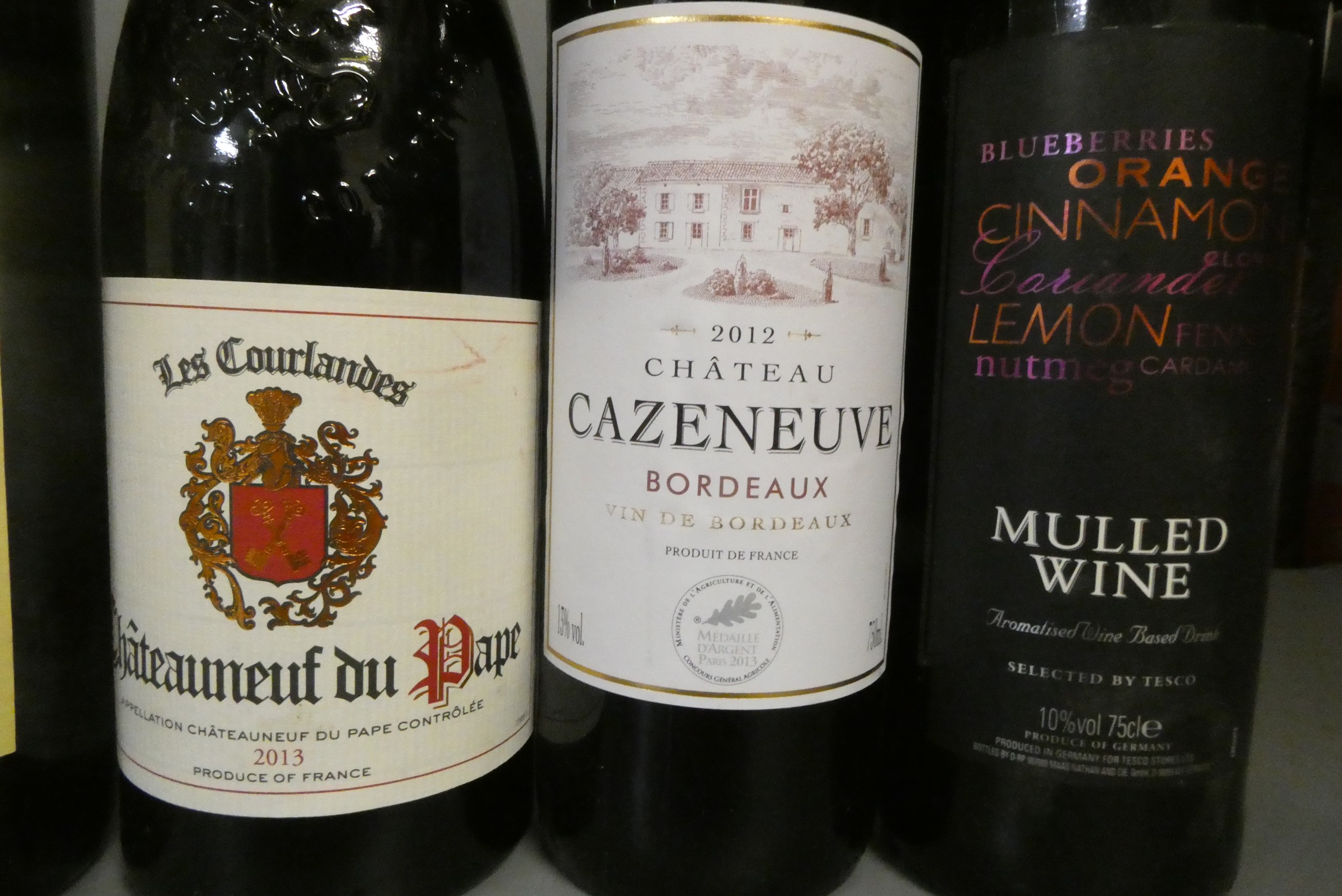 Twelve bottles of mainly French bordeaux including Ch. Grand Faurie La Rose 2010 Saint-Emilion grand Image