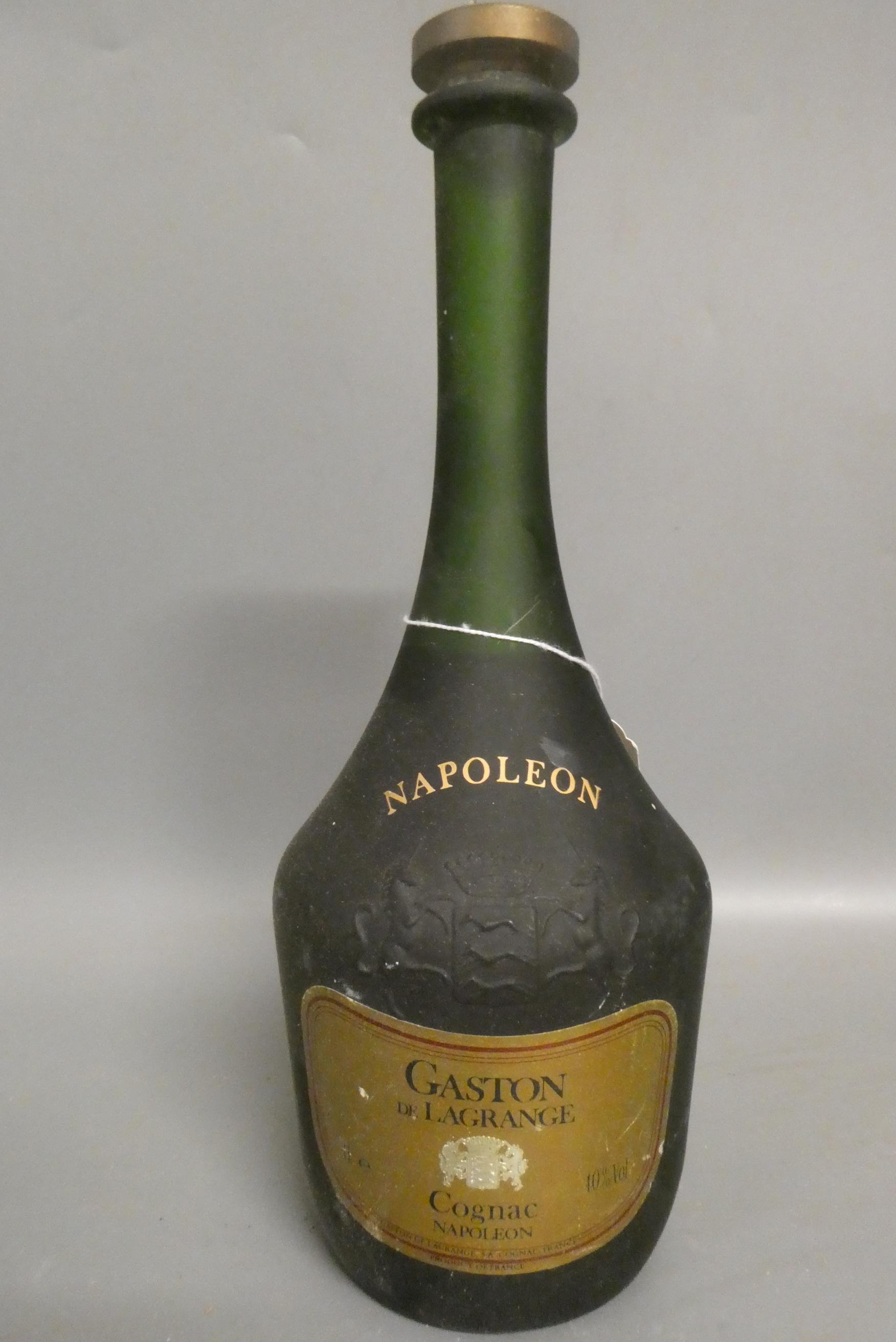 One litre Gaston de Lagrange Napoleon Cognac (Est. plus 24% premium inc. VAT) Image