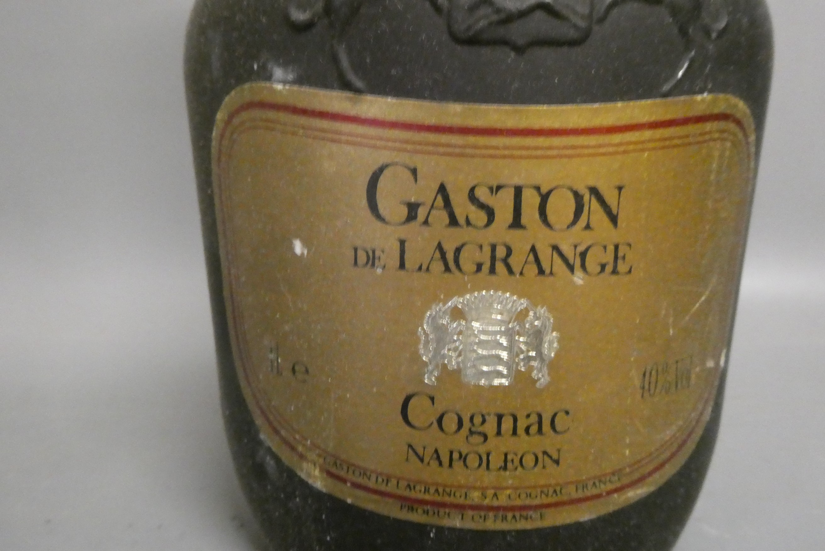 One litre Gaston de Lagrange Napoleon Cognac (Est. plus 24% premium inc. VAT) Image