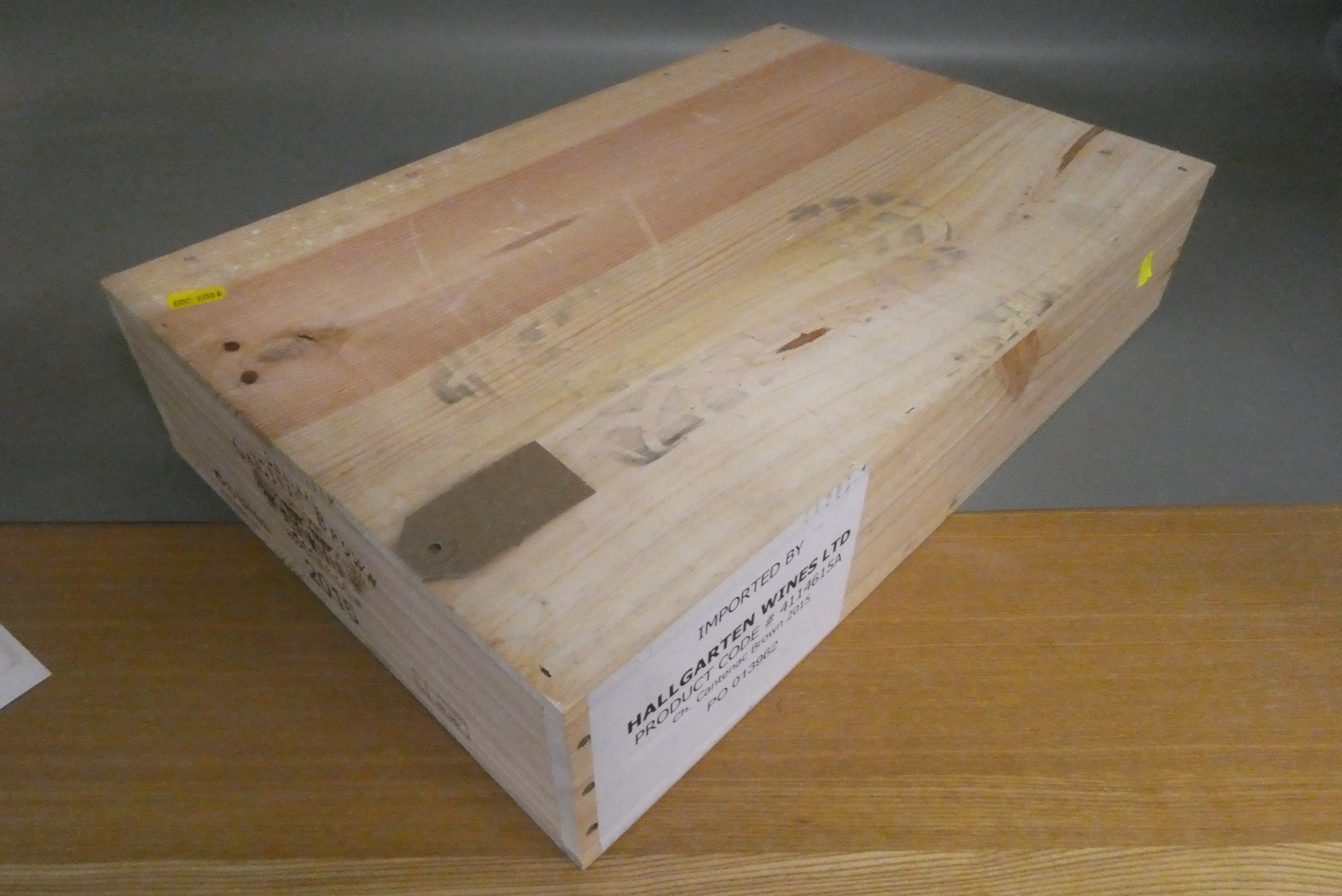 Six bottles Chateau Cantenac Brown, 2015, Margaux, grand cru classe, OWC (Est. plus 24% premium inc. Image