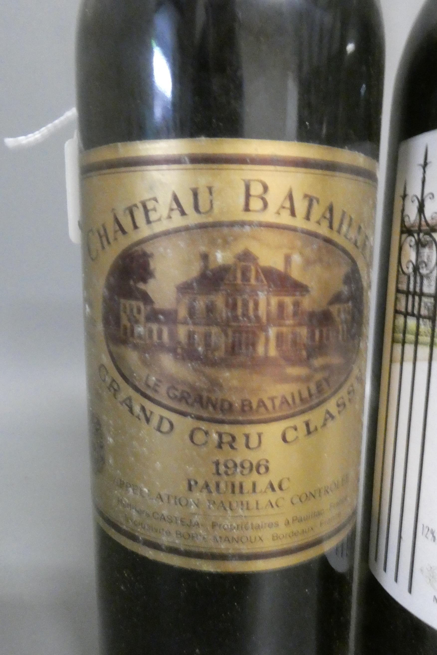 One bottle Chateau Leoville Barton, 1988, Saint-Julien, together with one bottle Chateau Batailley, Image