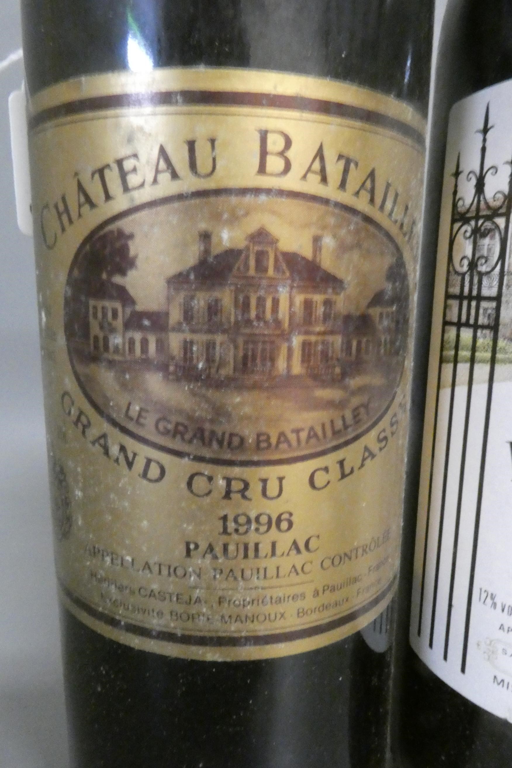 One bottle Chateau Leoville Barton, 1988, Saint-Julien, together with one bottle Chateau Batailley, Image