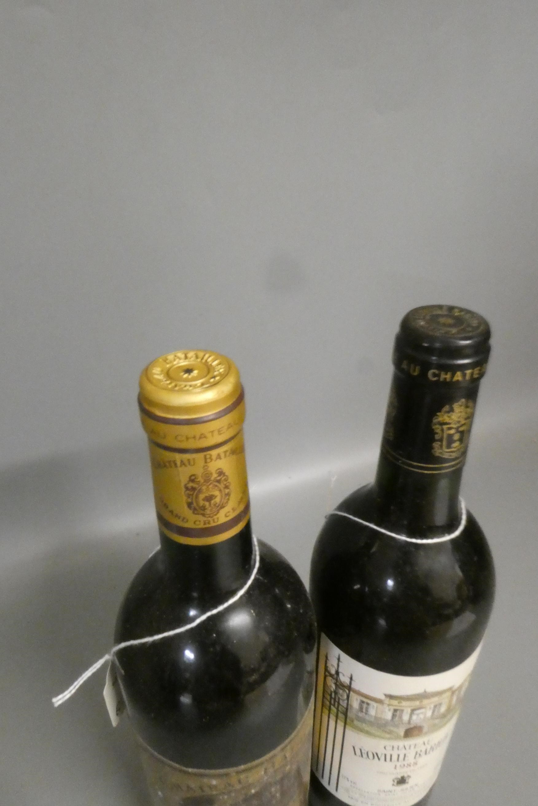 One bottle Chateau Leoville Barton, 1988, Saint-Julien, together with one bottle Chateau Batailley, Image