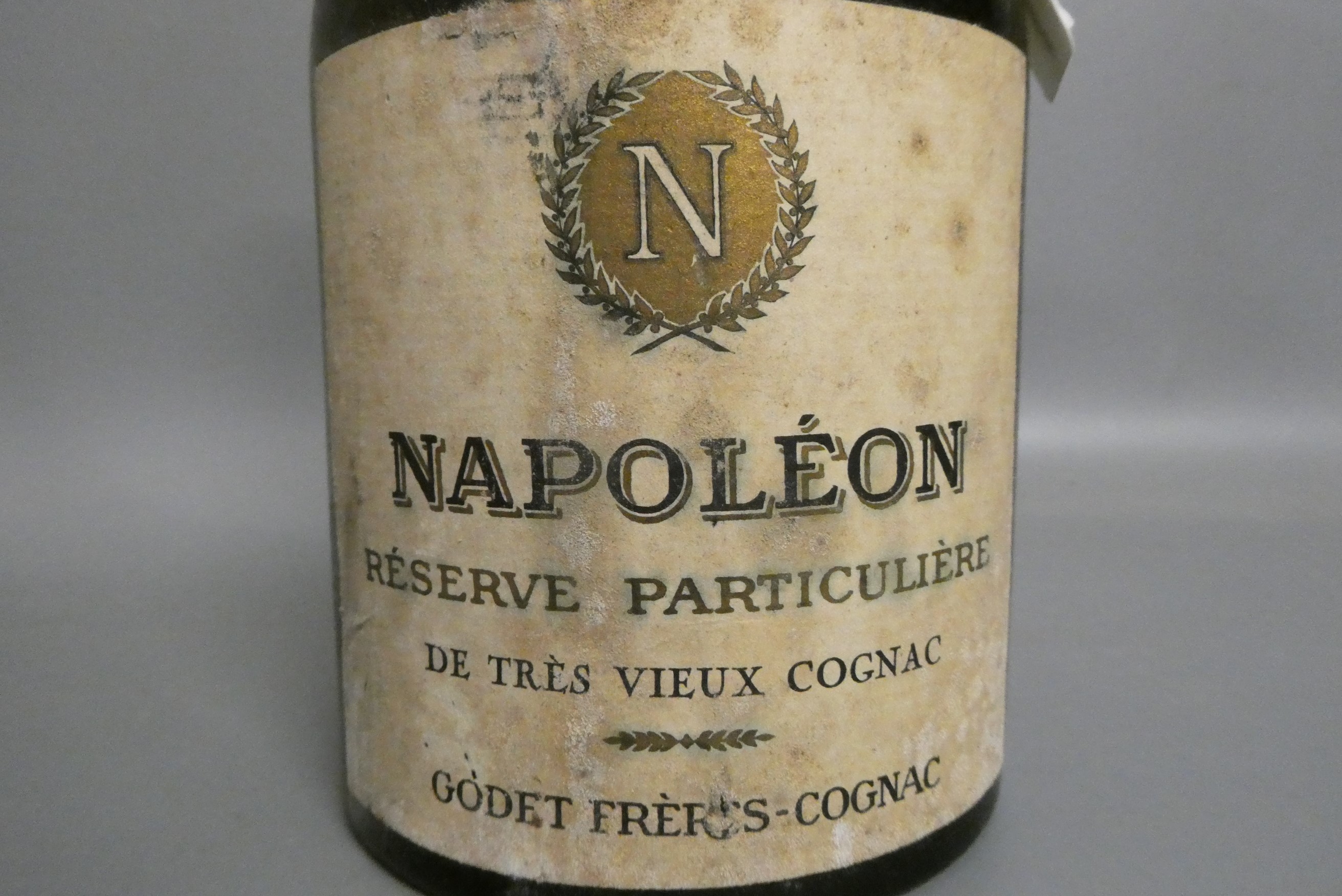 One bottle Napoleon Reserve Particuliere, de tres vieux cognac, Godet Freres (Est. plus 24% premium Image