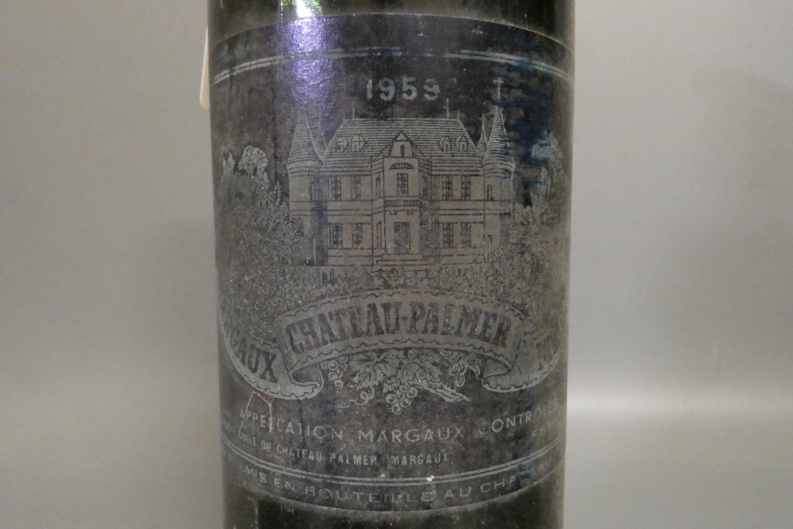 One bottle Chateau-Palmer, 1959, margaux, medoc (Est. plus 24% premium inc. VAT) Image