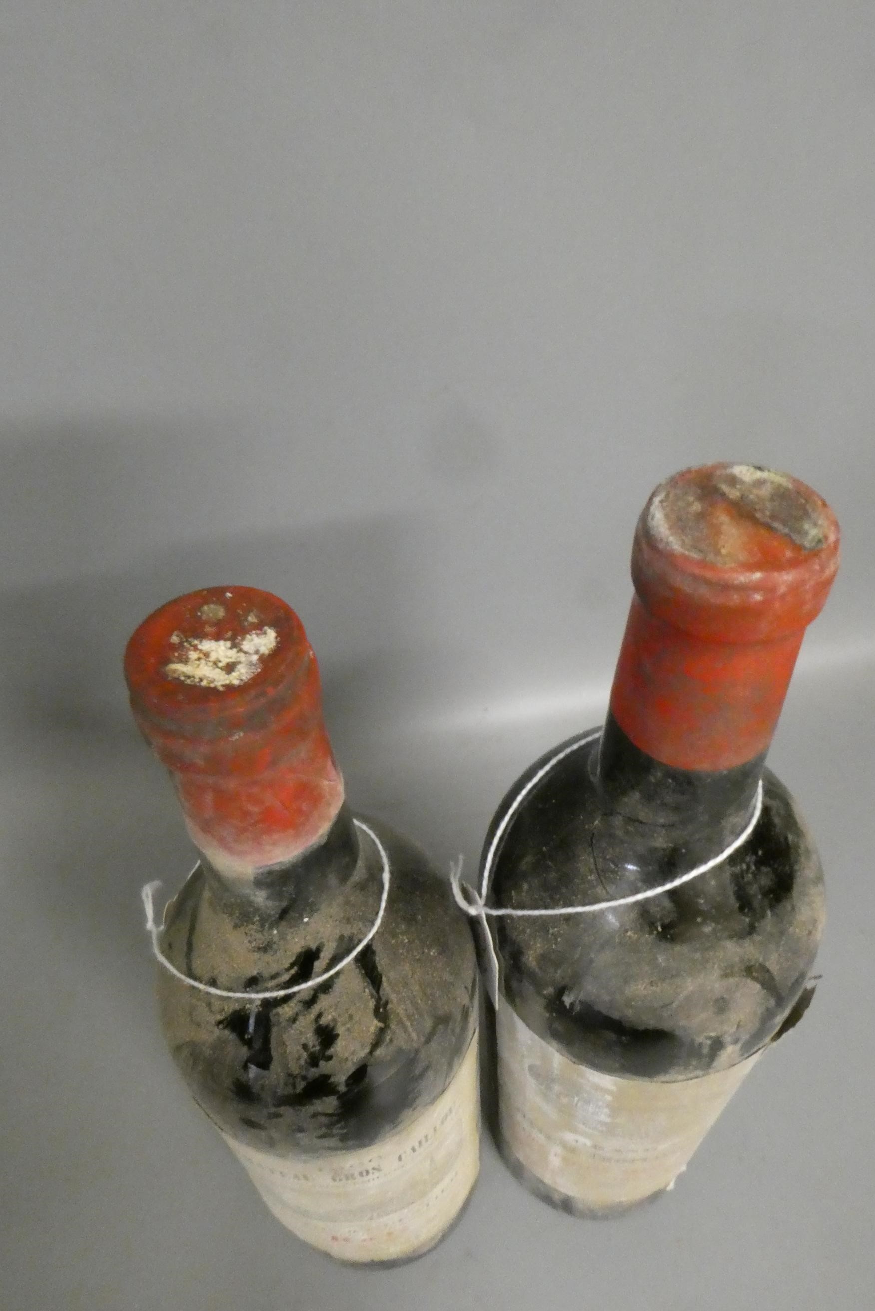 One bottle Chateau Troplong Mondot, 1964, Saint-Emilion grand cru classe, together with a 1966 Image