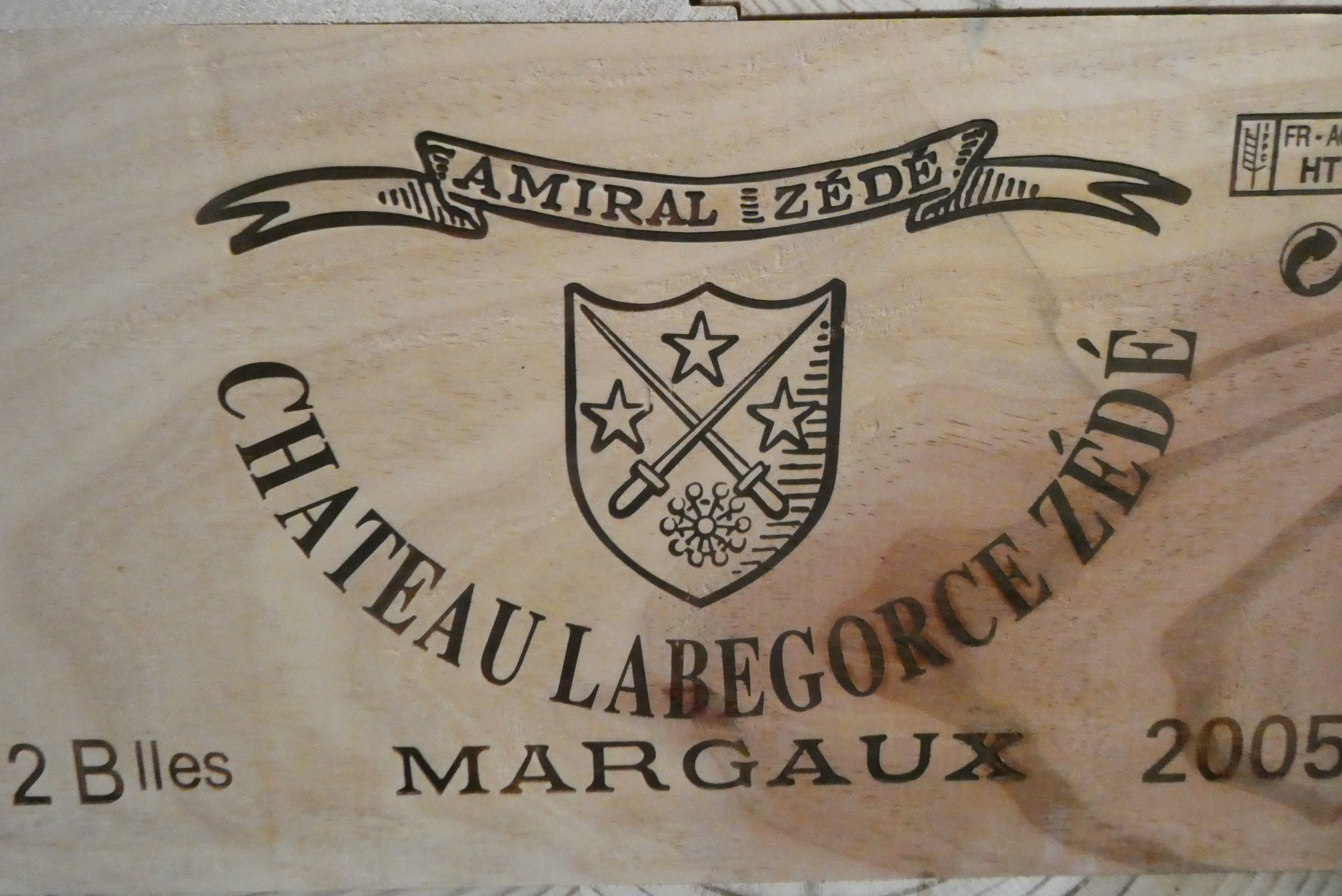 Twelve bottles Chateau Labegorce Zede, 2005, margaux, OWC (Est. plus 24% premium inc. VAT) Image