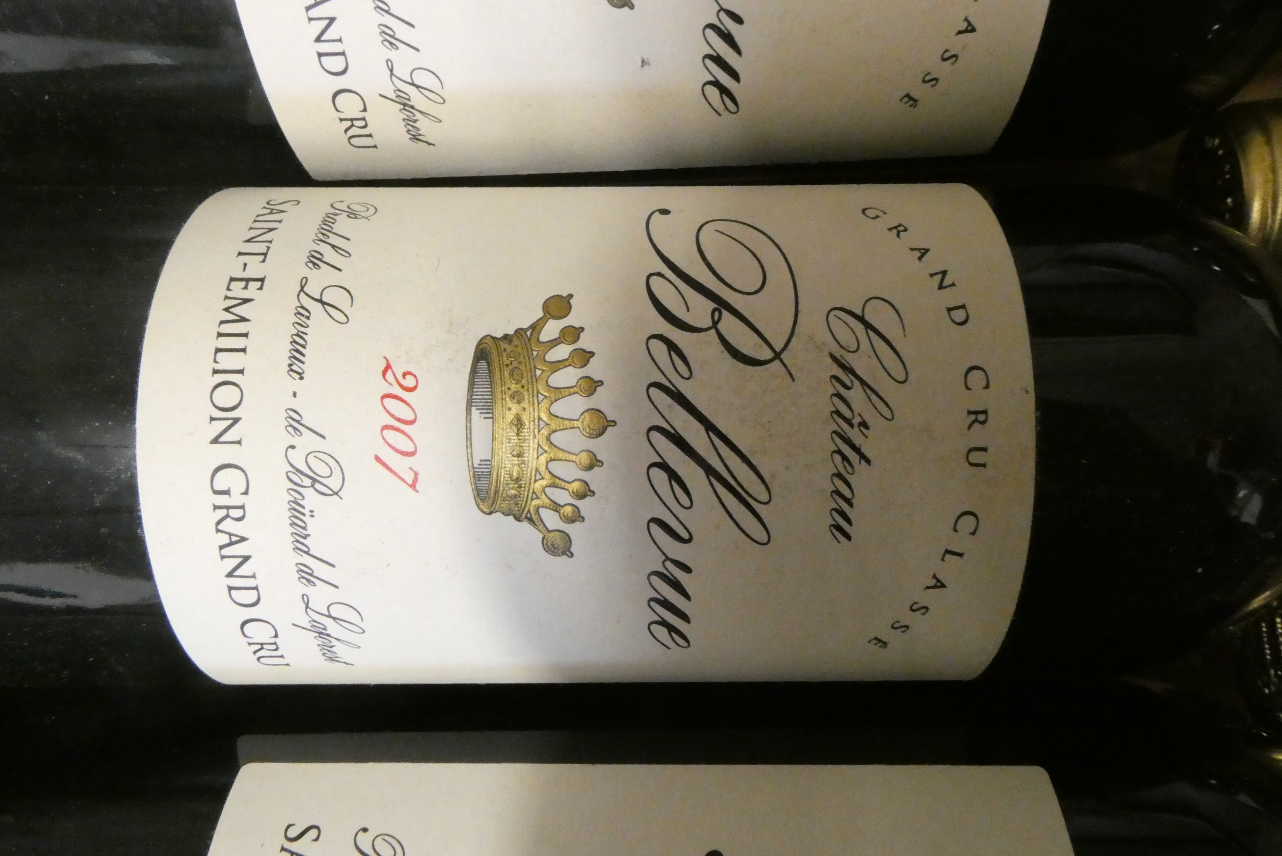 Six bottles Chateau Bellevue, 2007, Saint-Emilion grand cru (Est. plus 24% premium inc. VAT) Image