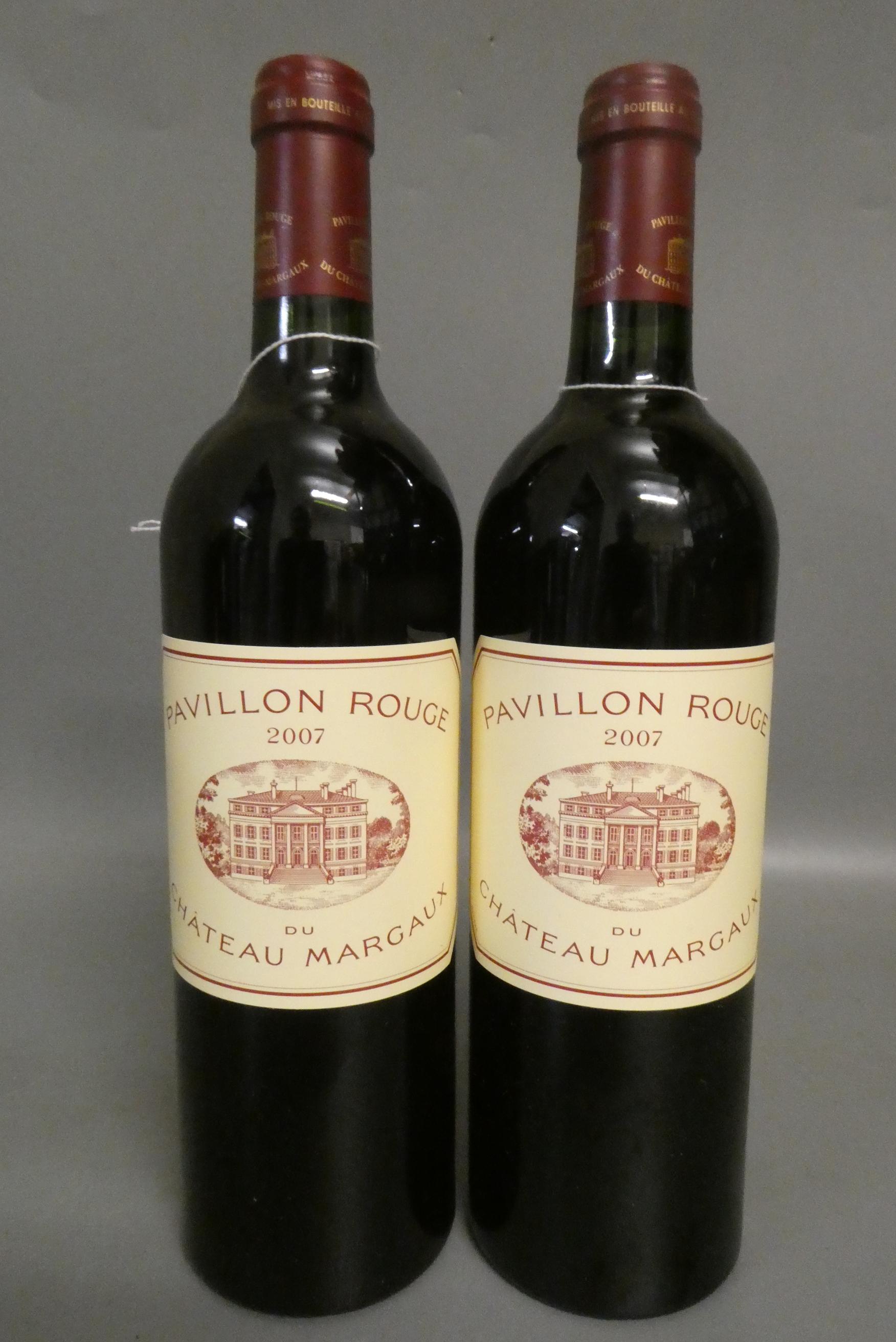 Two bottles Pavillon Rouge, 2007, du Chateau Margaux (Est. plus 24% premium inc. VAT) Image