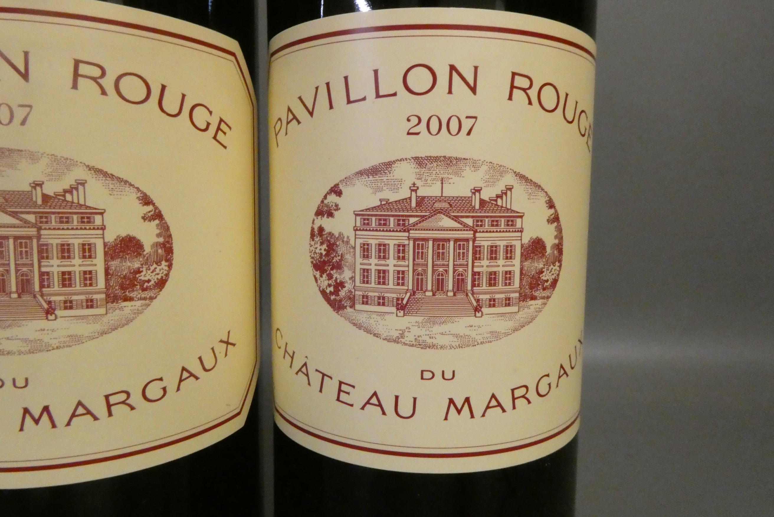 Two bottles Pavillon Rouge, 2007, du Chateau Margaux (Est. plus 24% premium inc. VAT) Image