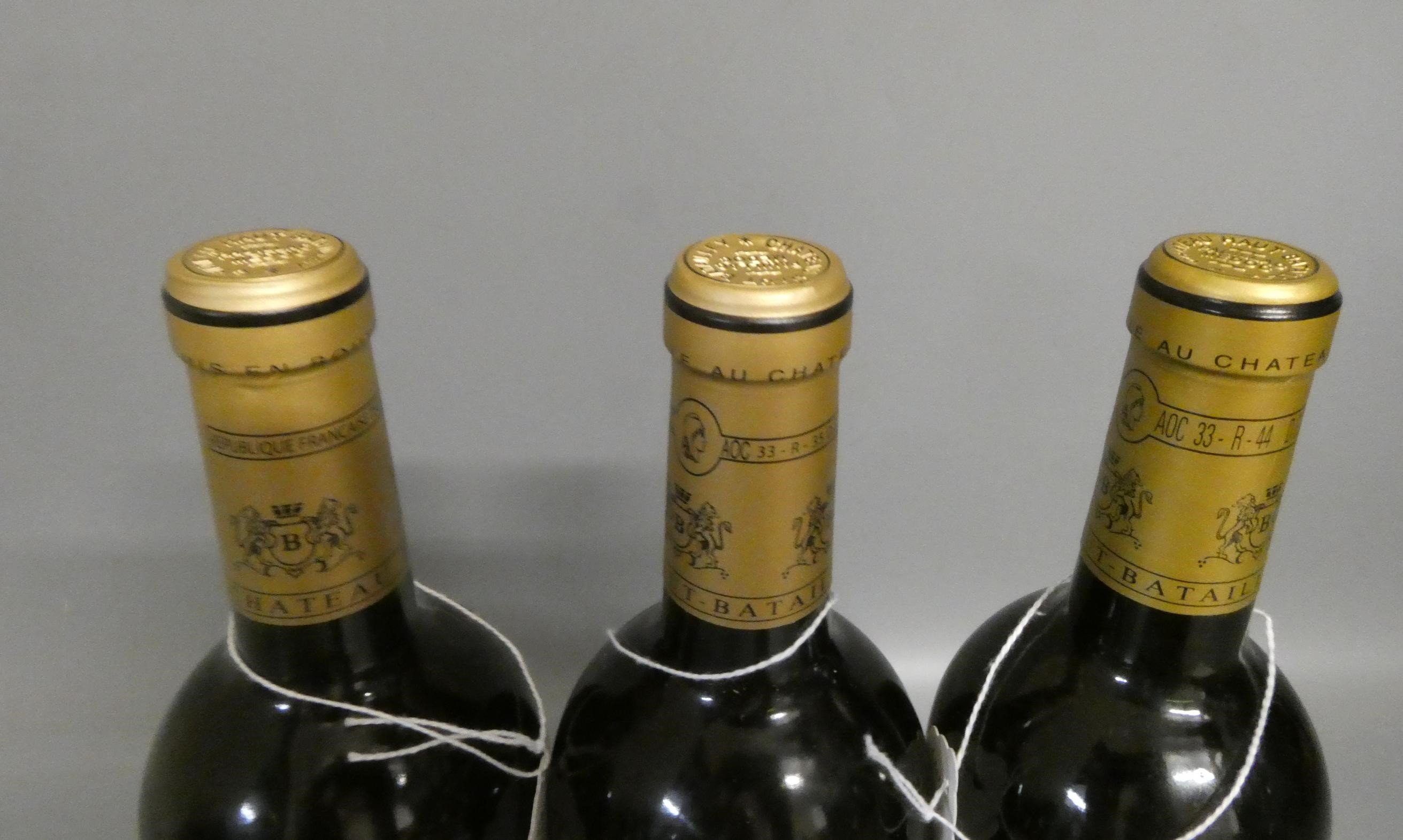 Three bottles Chateau Haut-Batailley, comprising two 2004 and one 2002, pauillac, grand cru classe Image