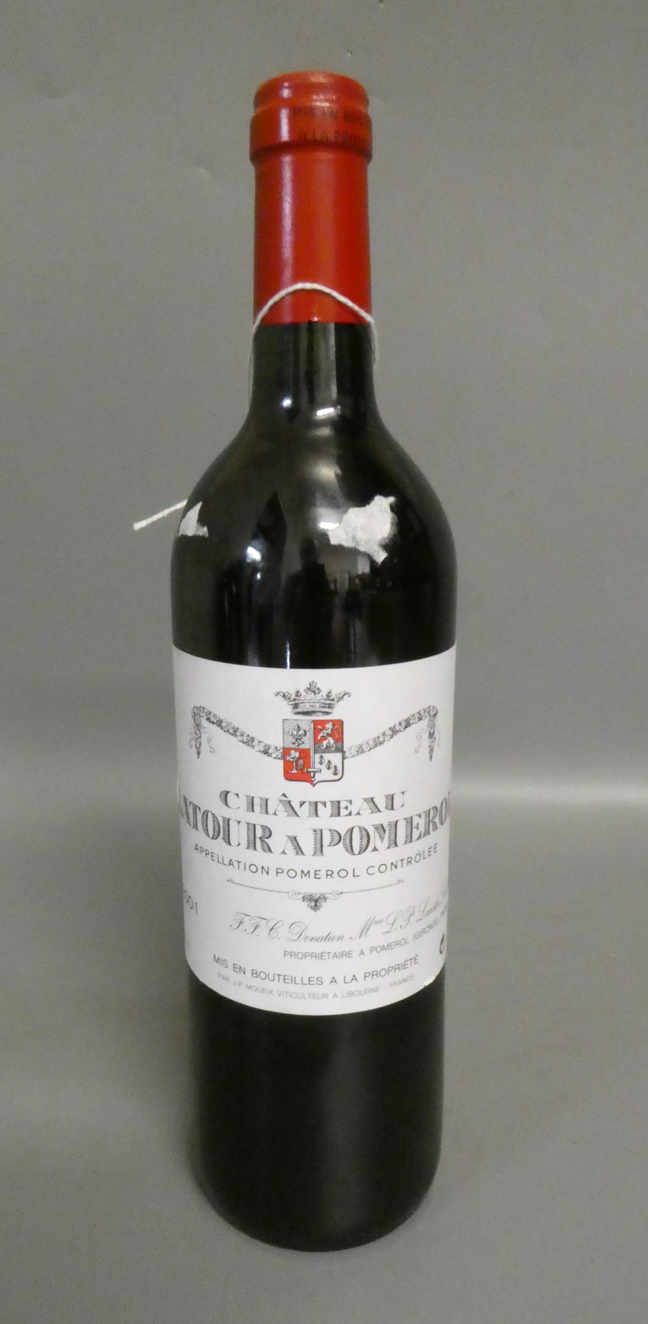 One bottle Chateau Latour a Pomerol, 2001, pomerol (Est. plus 24% premium inc. VAT) Image