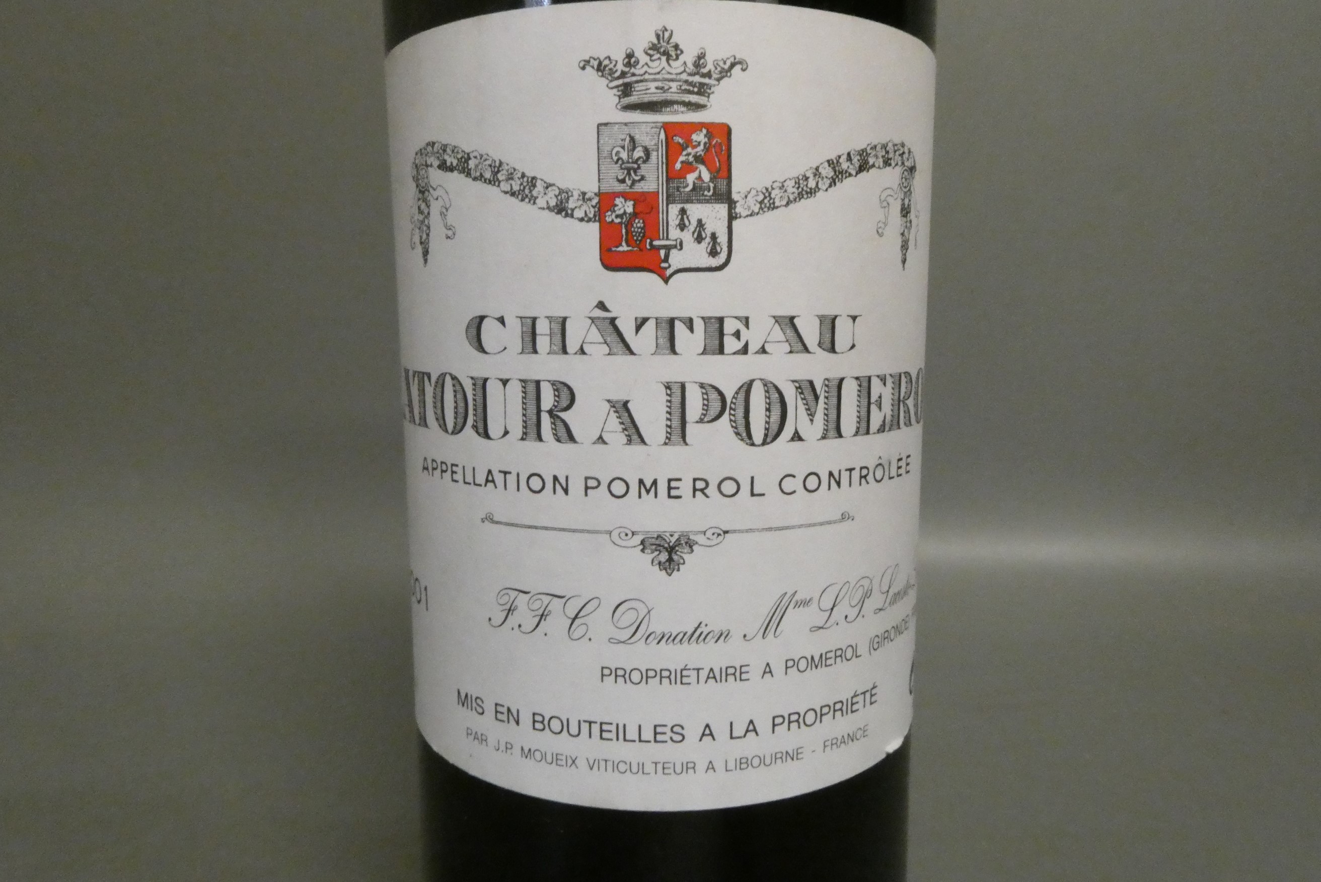 One bottle Chateau Latour a Pomerol, 2001, pomerol (Est. plus 24% premium inc. VAT) Image