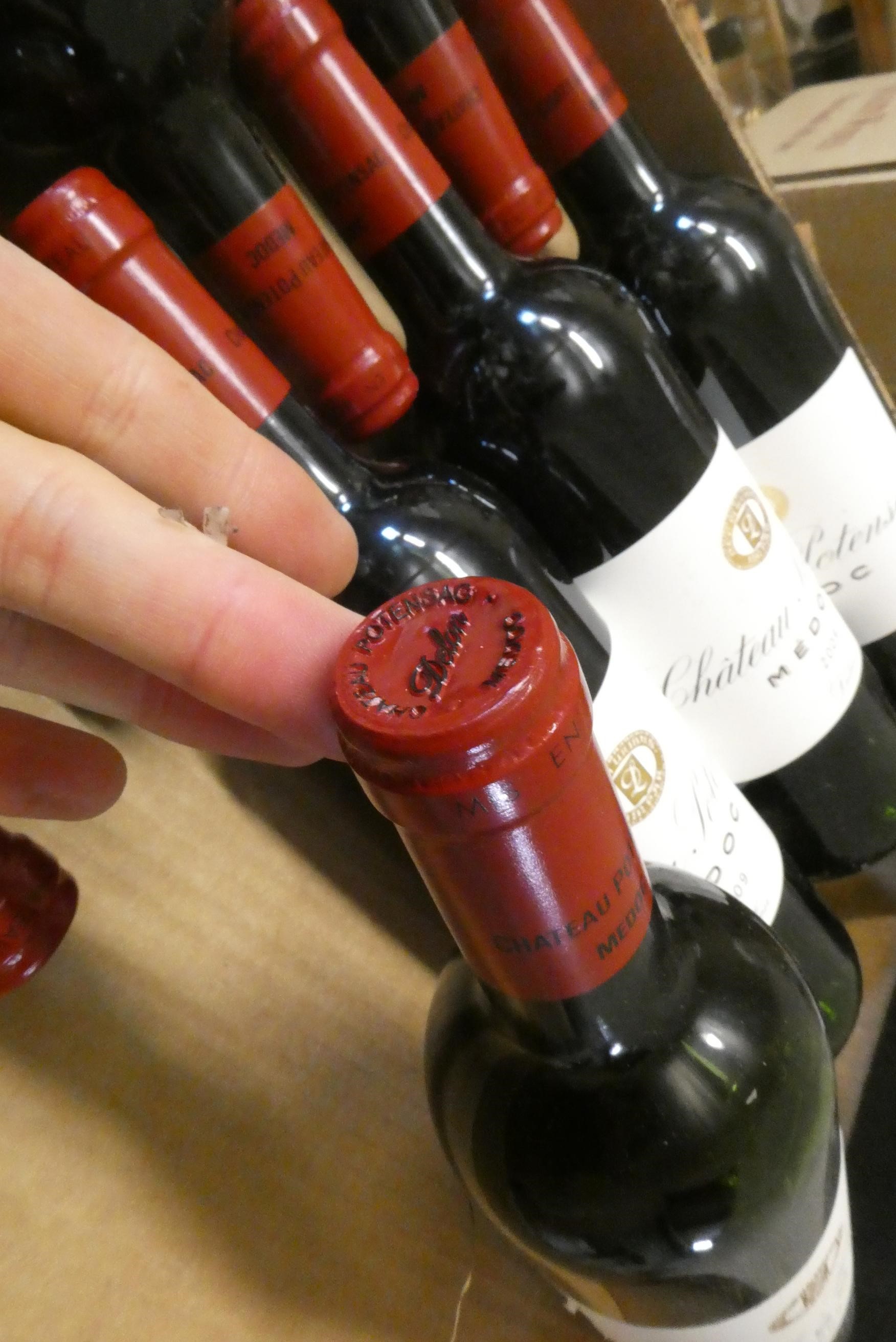 Eight bottles Chateau Potensac, 2009, medoc, Delon (Est. plus 24% premium inc. VAT) Image