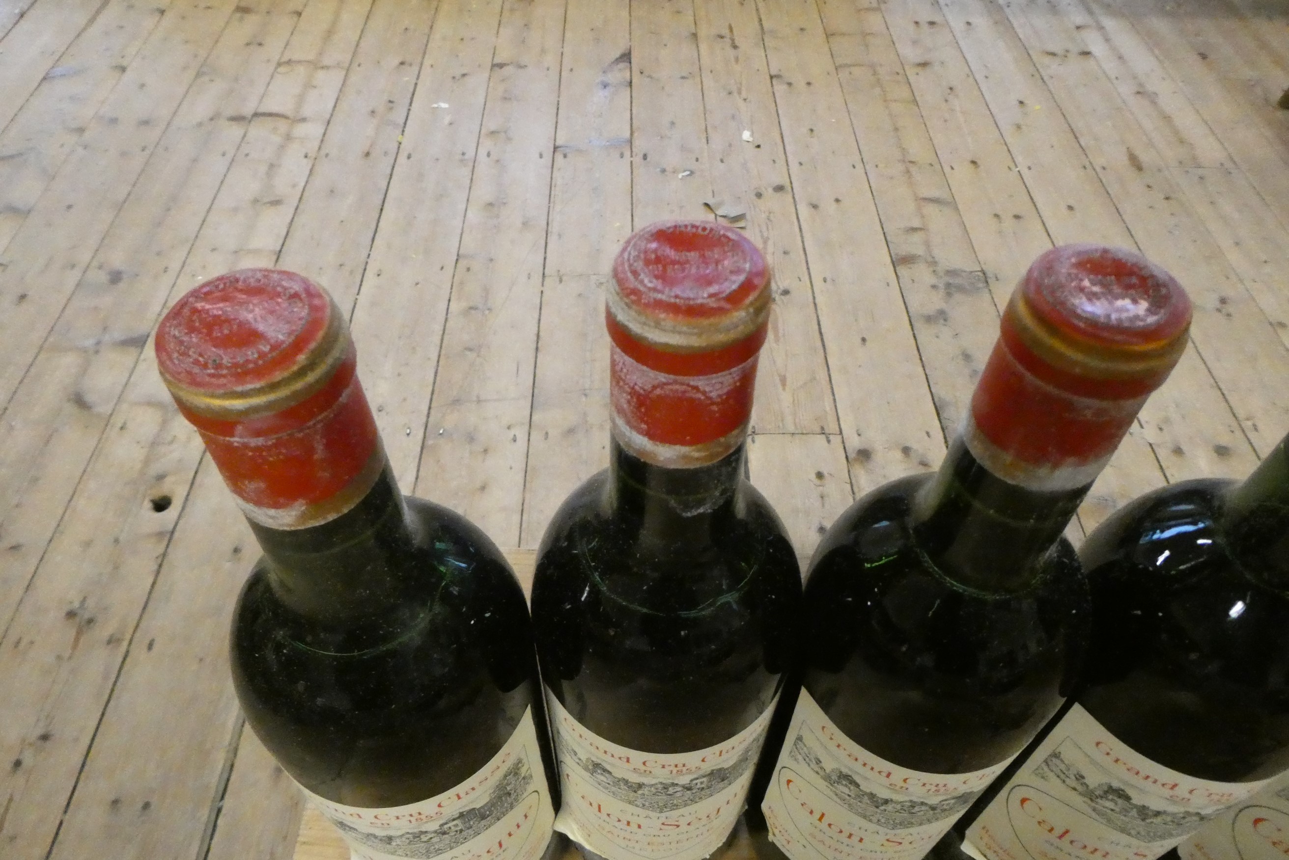 Twelve bottles Chateau Calon-Segur, 1964, Saint-Estephe, medoc, OWC (Est. plus 24% premium inc. VAT) Image